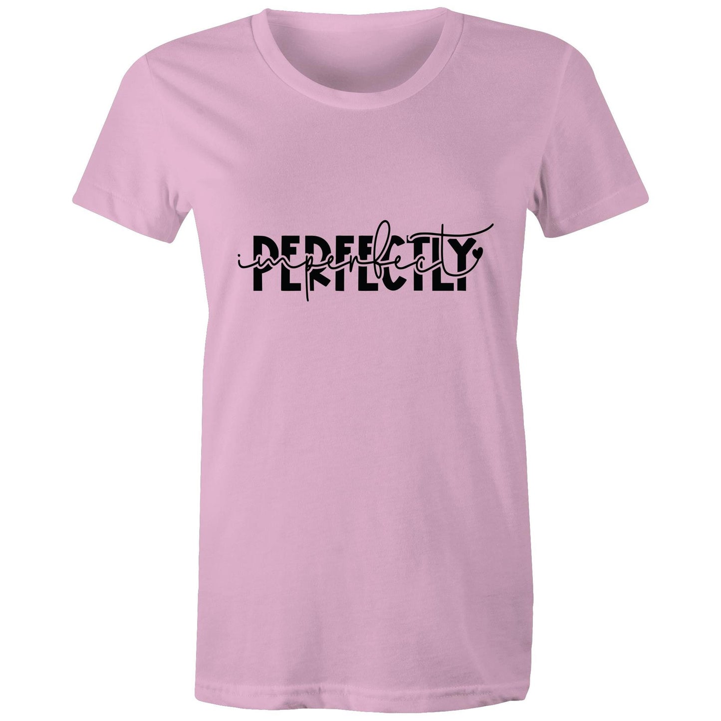 Perfectly Imperfect Adult womens tee