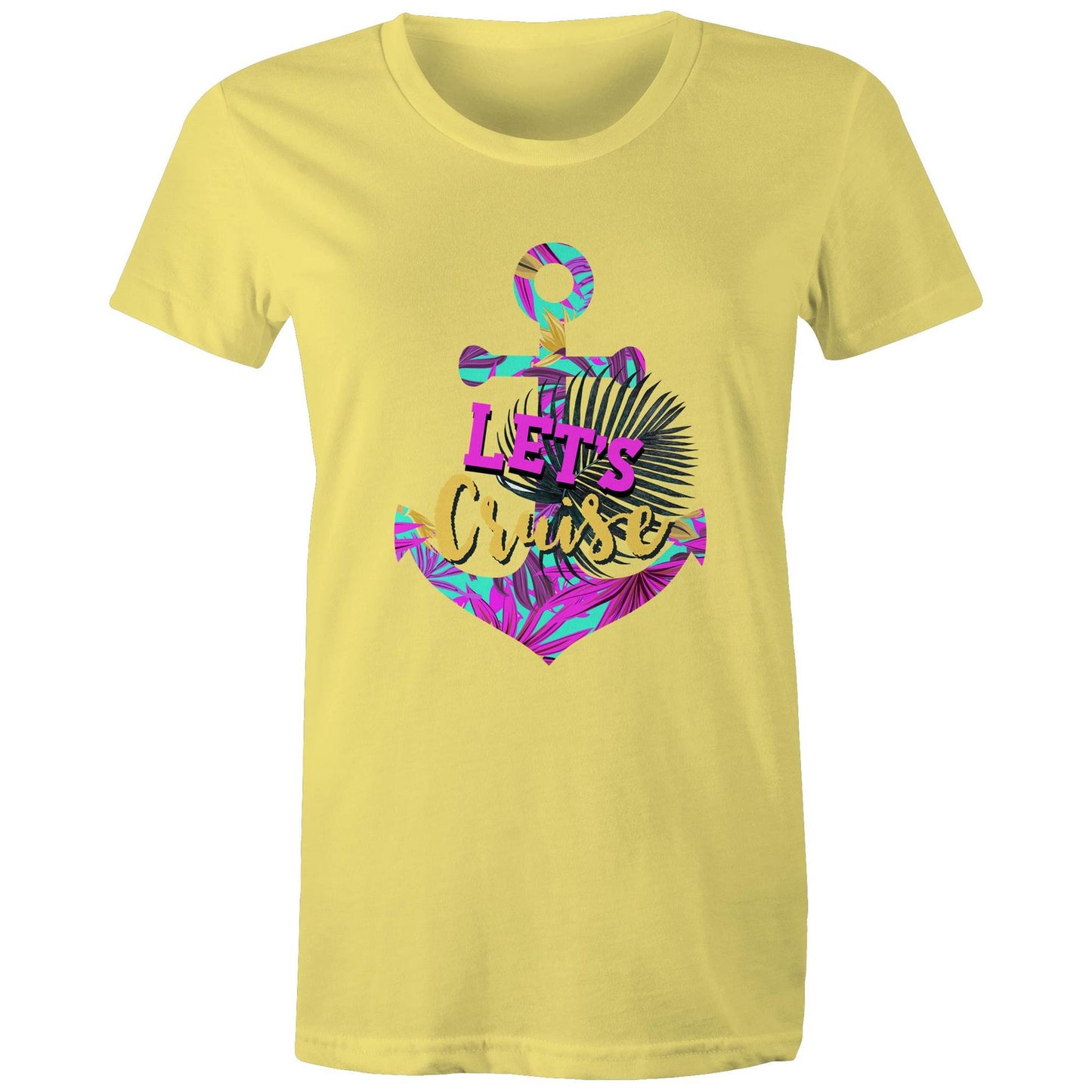 Let's cruise Adult womens tee