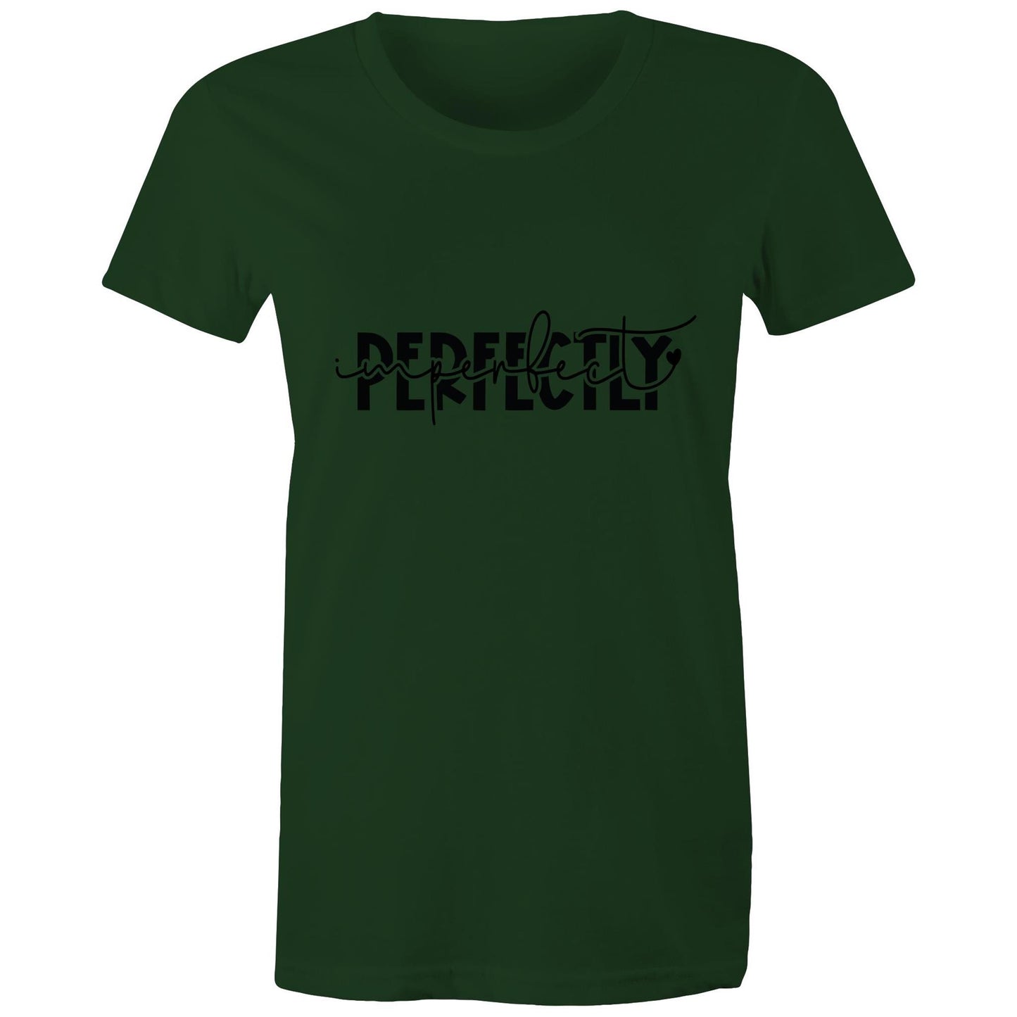 Perfectly Imperfect Adult womens tee