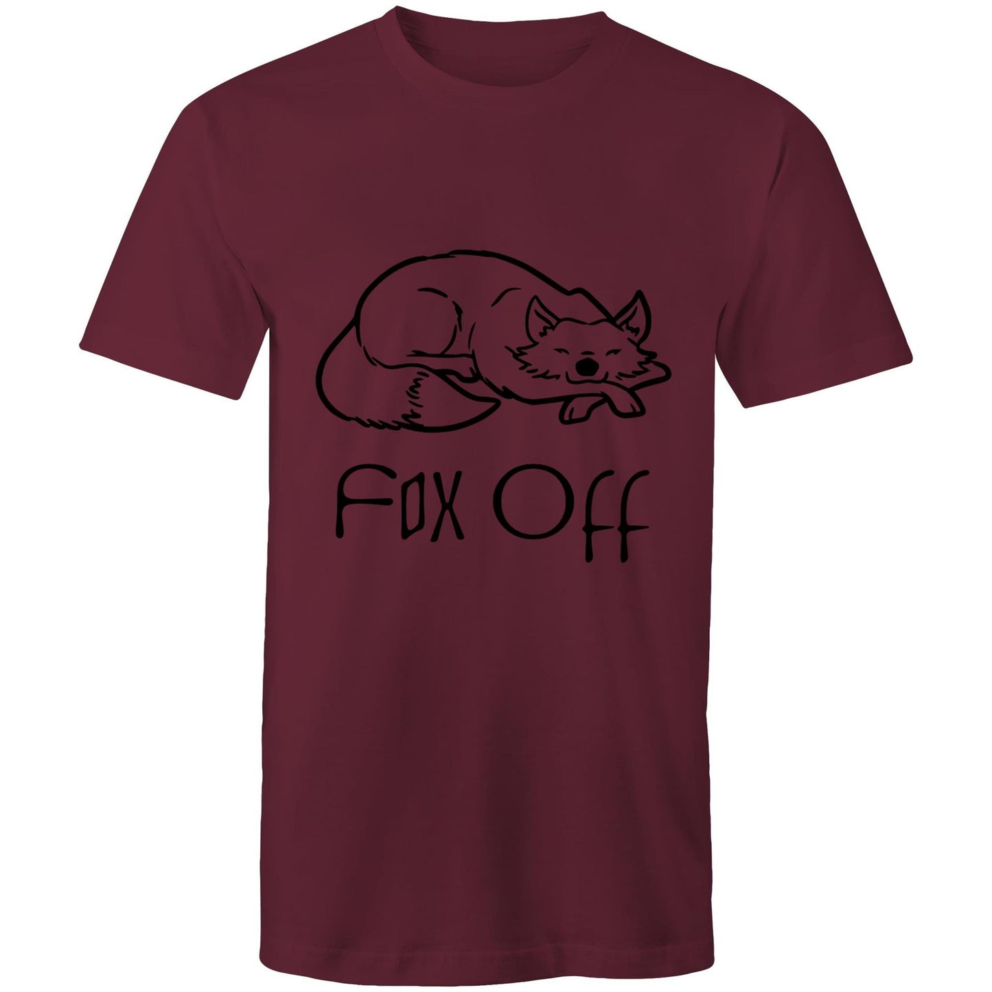 FOX off Adult mens tee