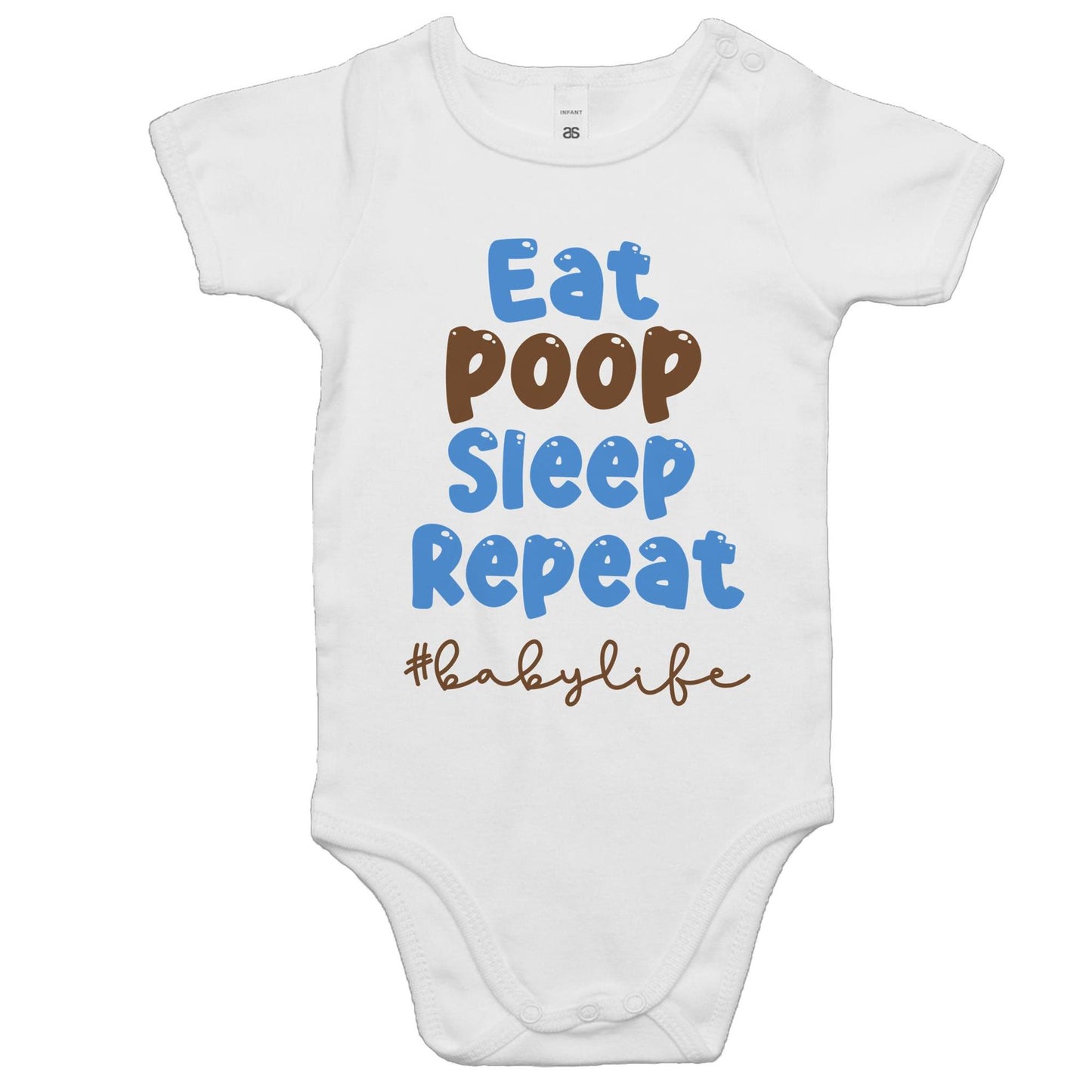 Eat poop sleep repeat #babylife Bodysuit