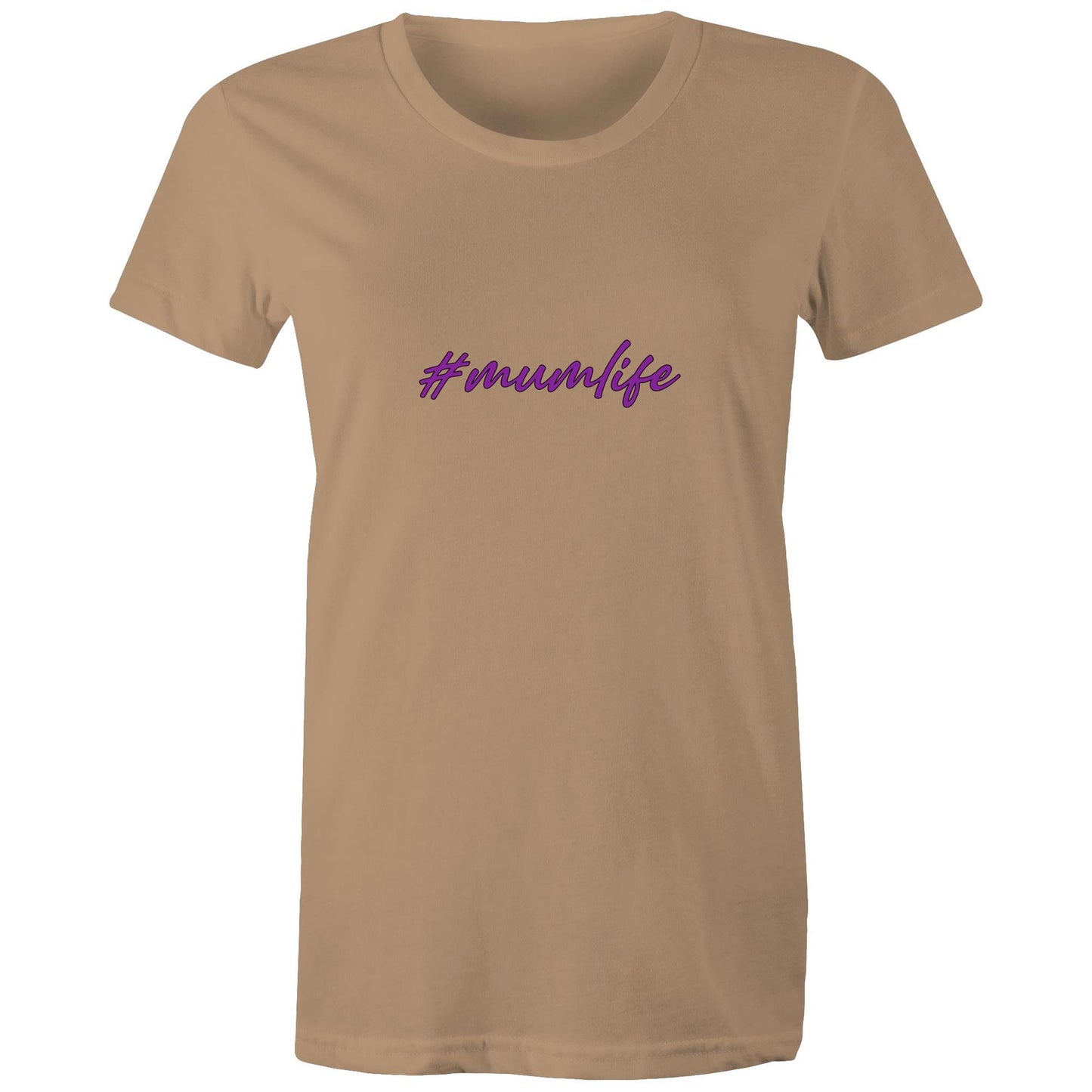 #mumlife Adult womens tee