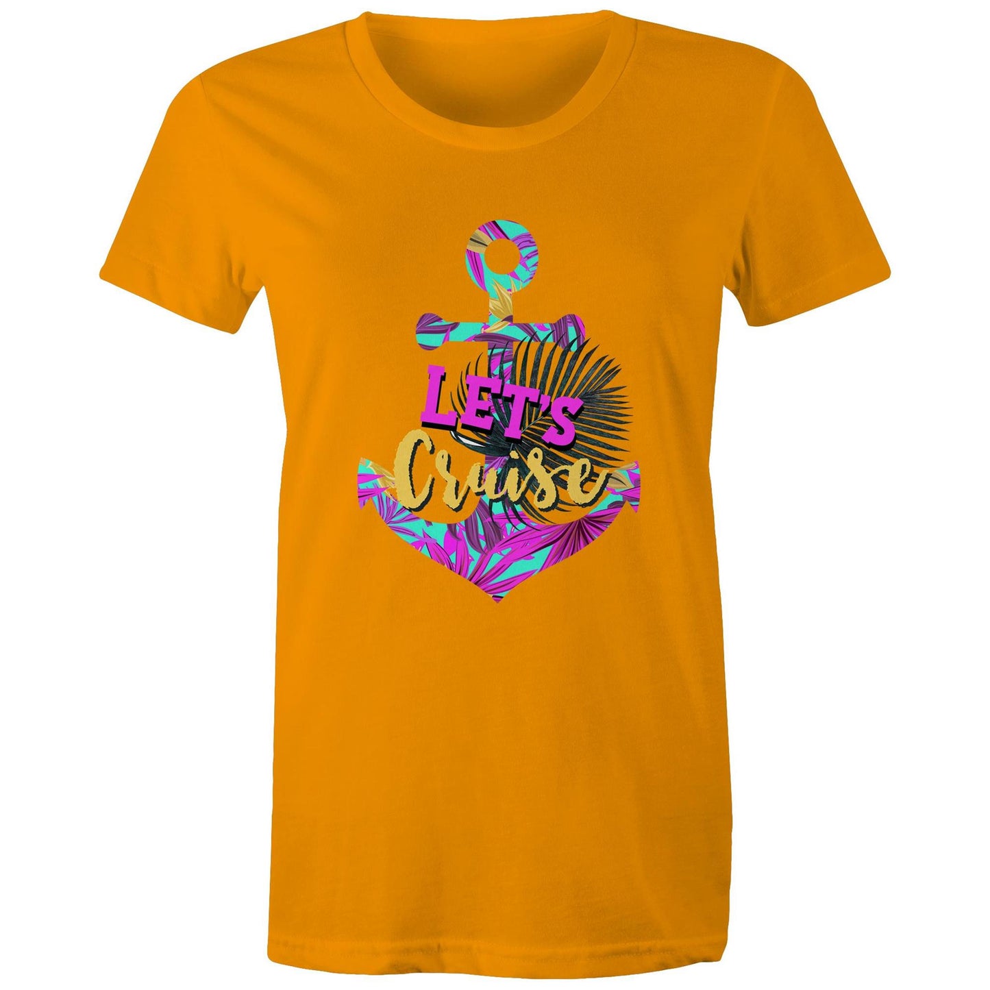 Let's cruise Adult womens tee