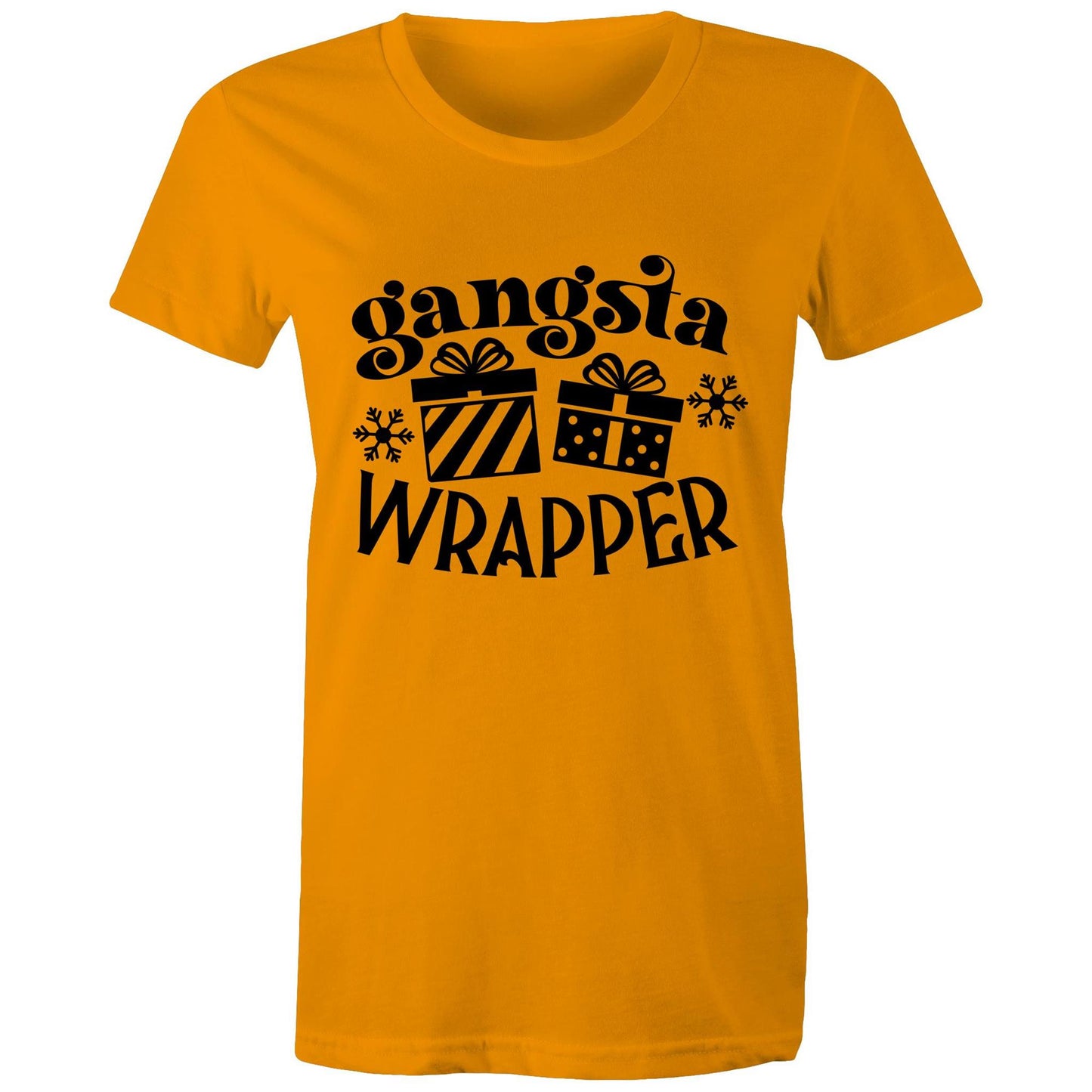 Gangsta wrapper Adult womens tee