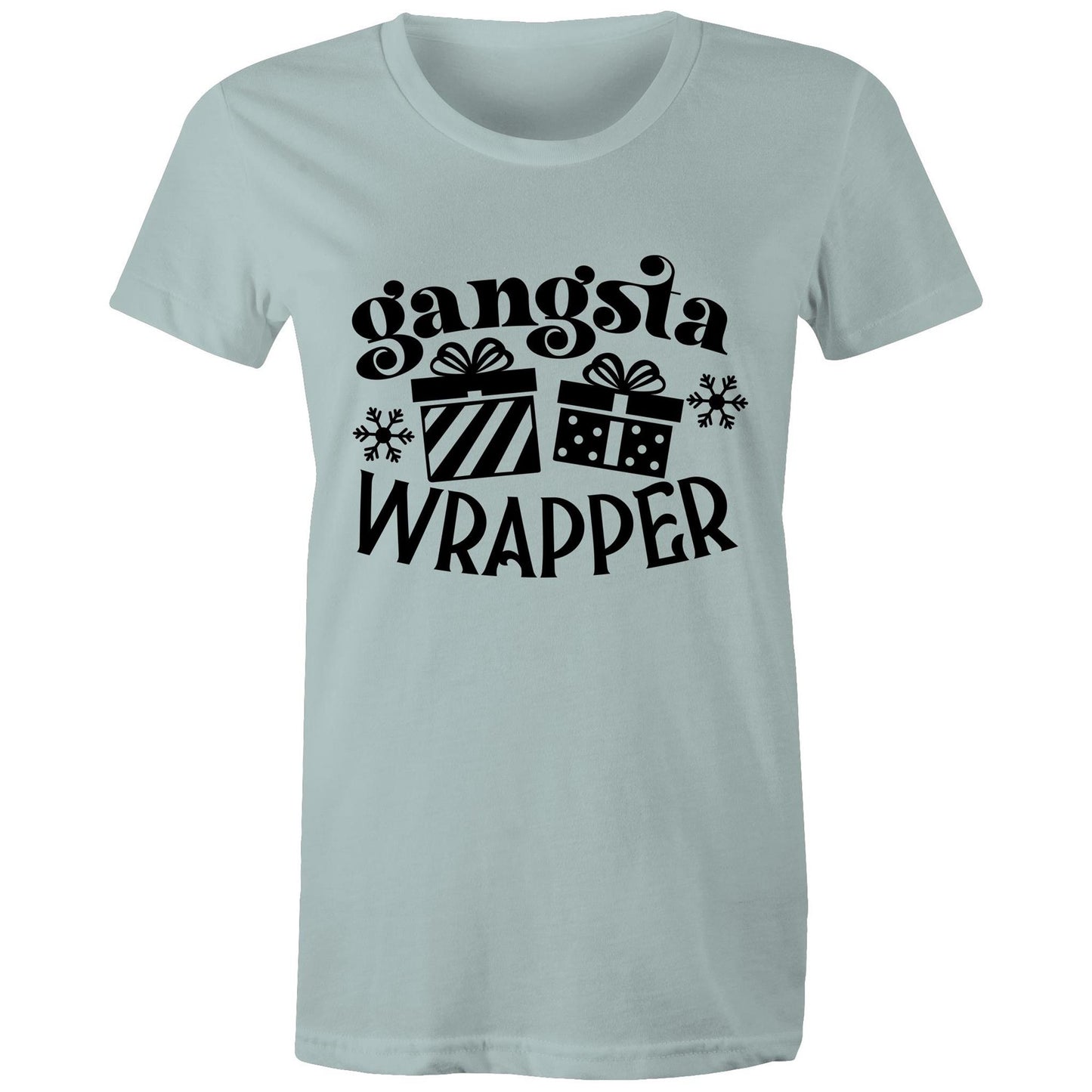 Gangsta wrapper Adult womens tee