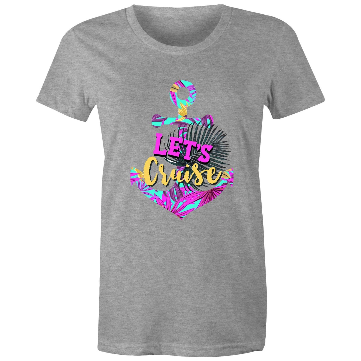 Let's cruise Adult womens tee