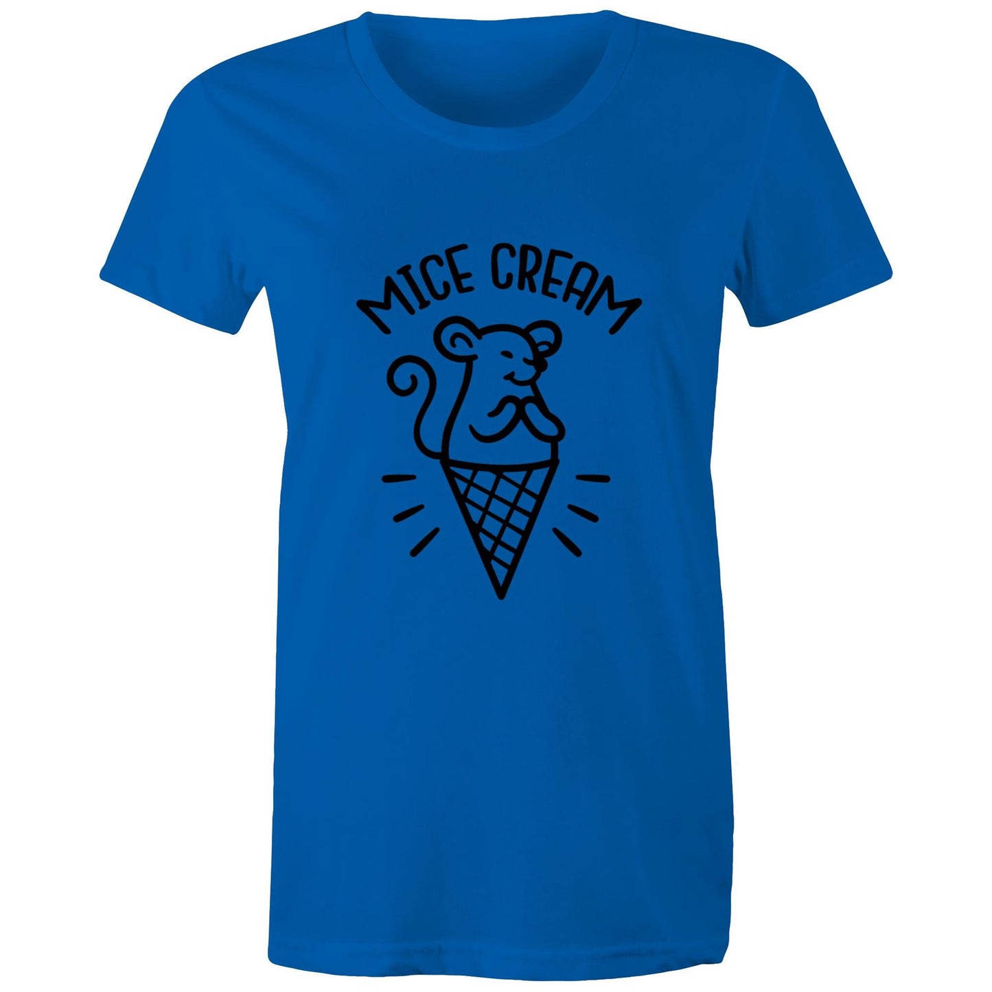 MICE cream Adult womens tee