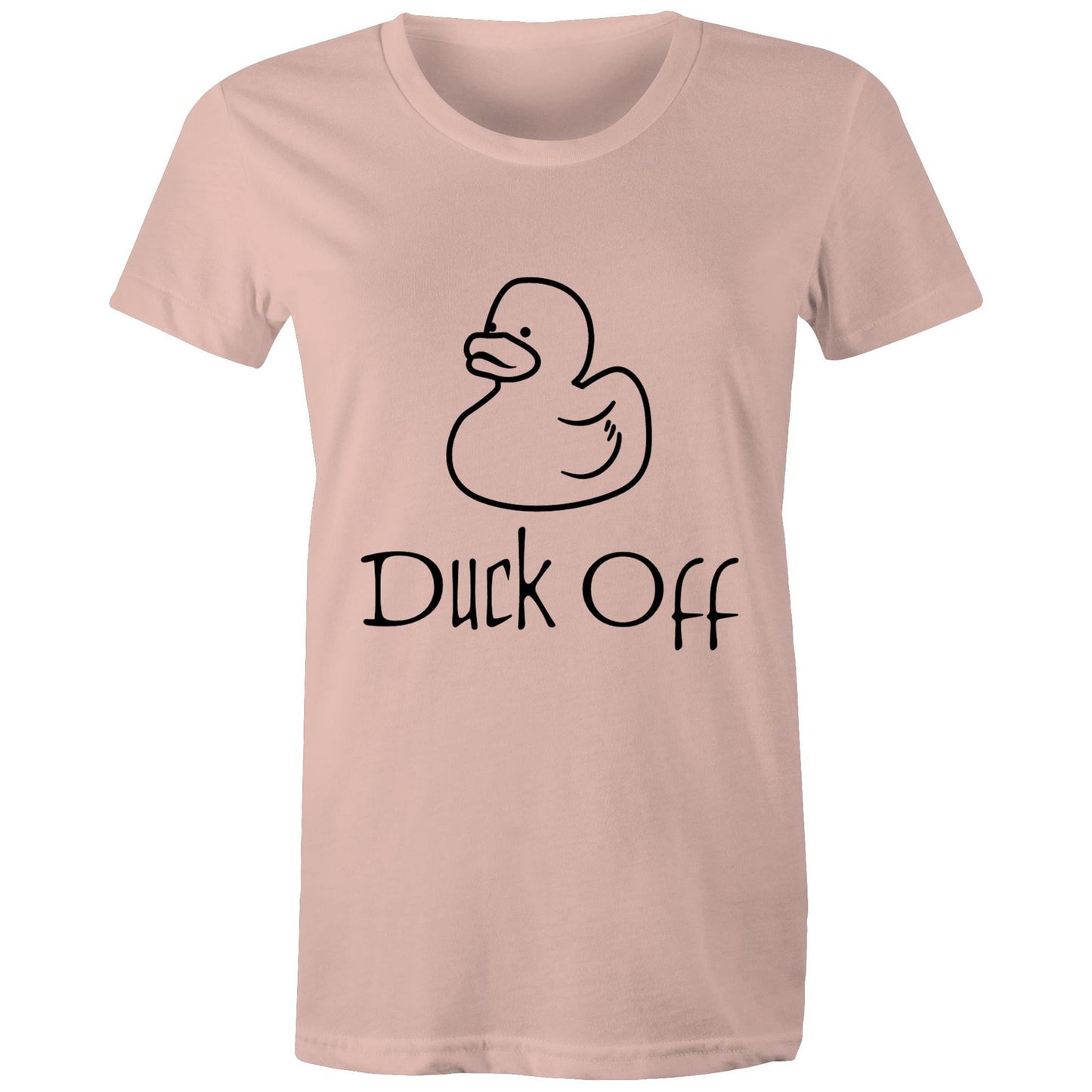 DUCK off Adult womens tee