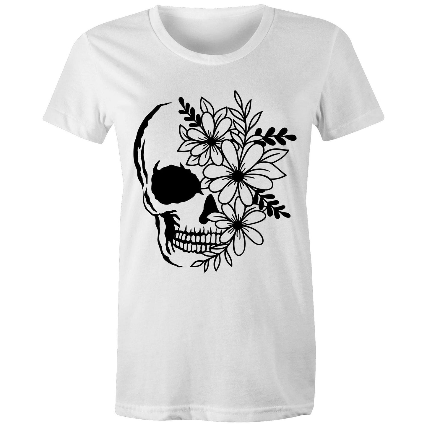 Skull Adult womens tee