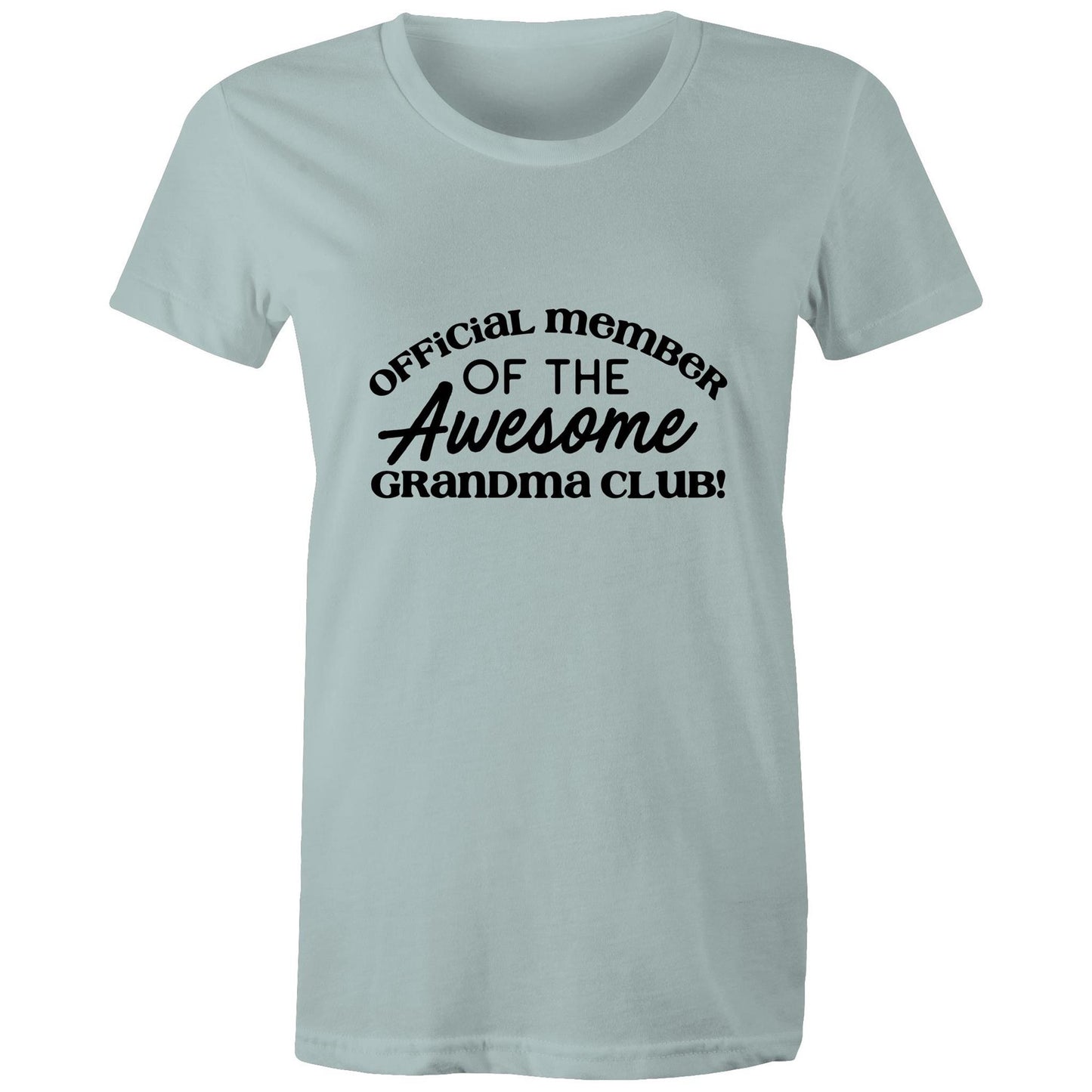 Official member of the awesome grandma club Adult womens tee