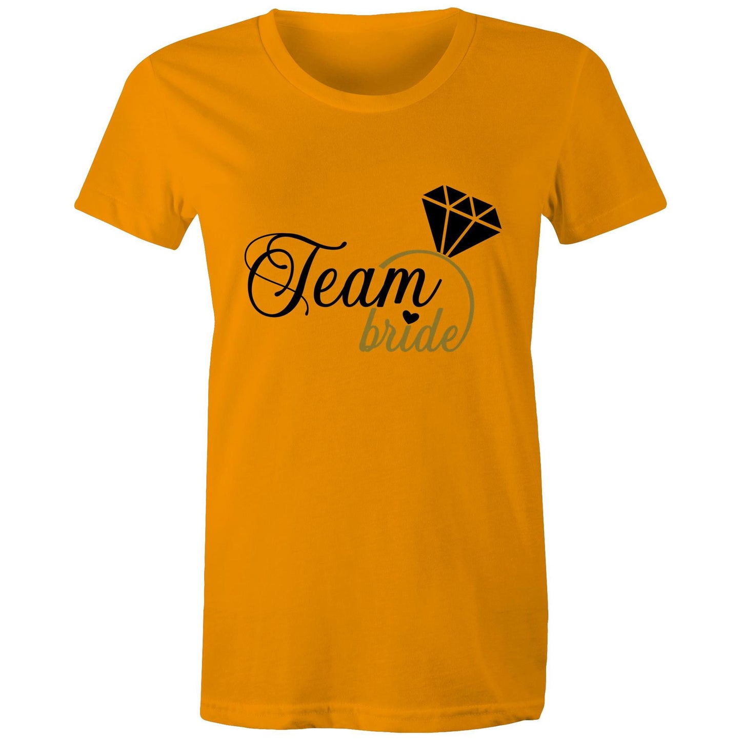 Team Bride Adult womens tee