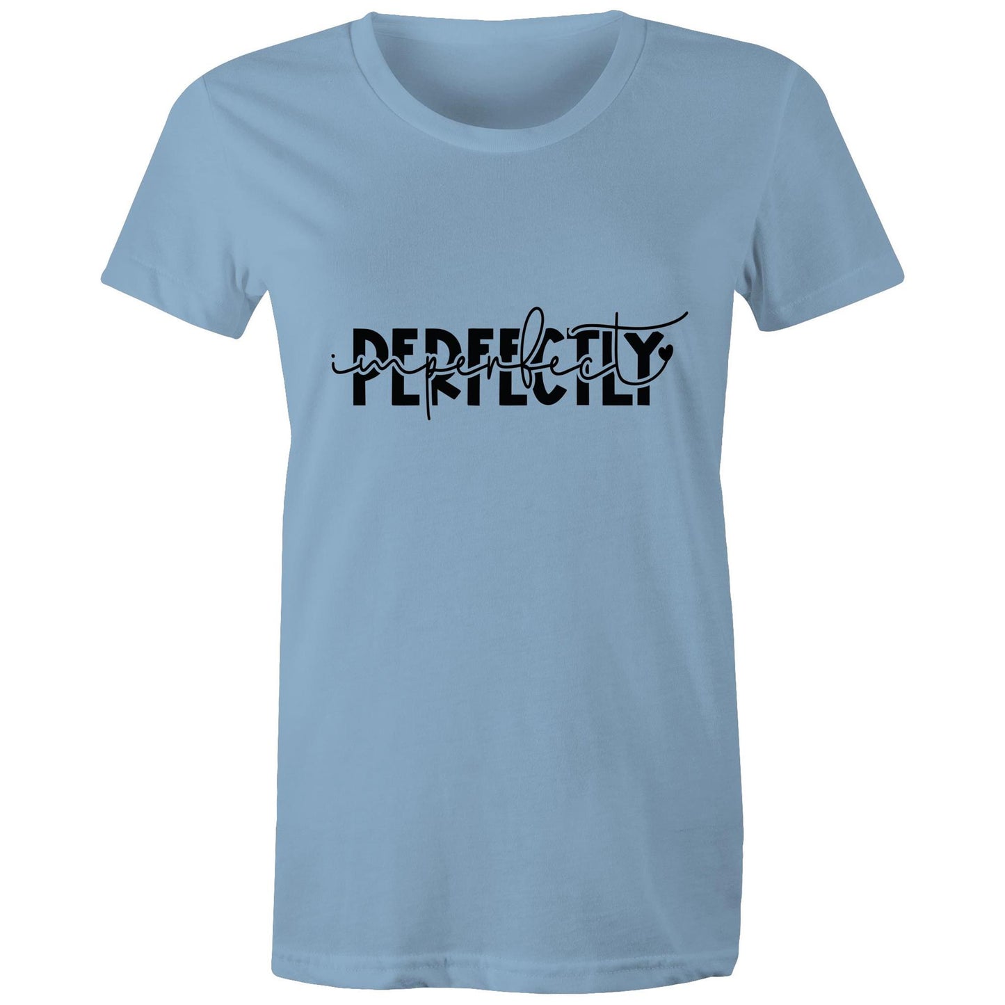 Perfectly Imperfect Adult womens tee