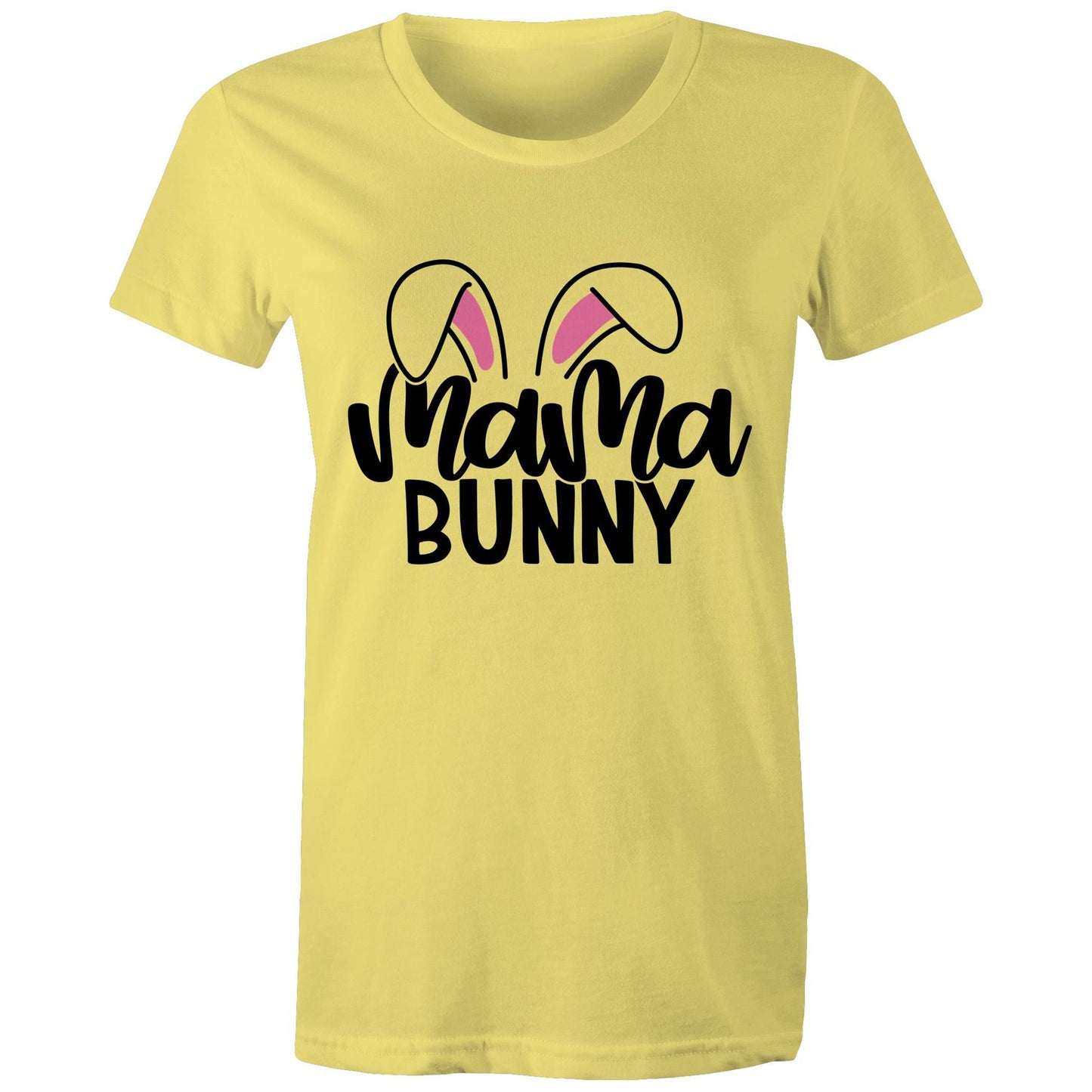 Mama bunny Adult womens tee