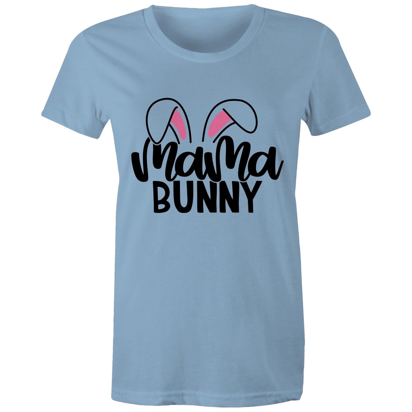 Mama bunny Adult womens tee