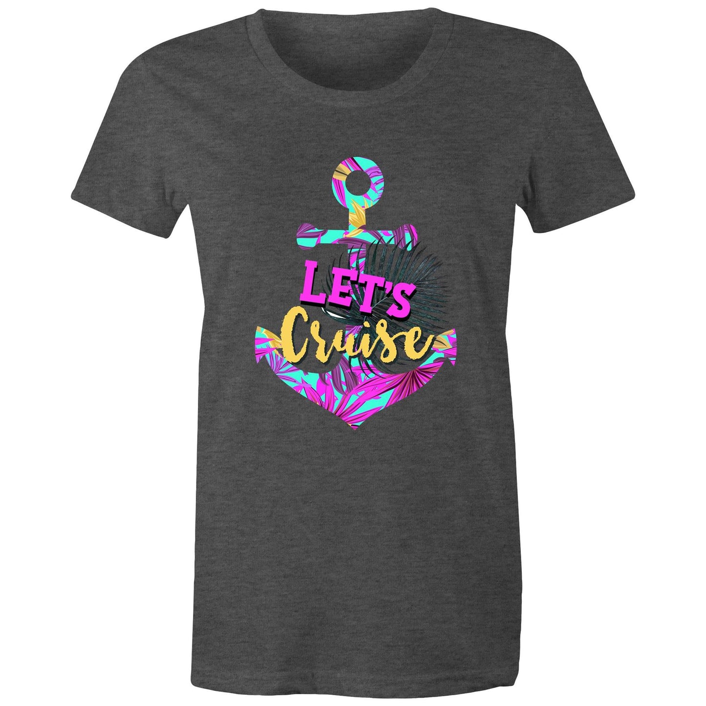 Let's cruise Adult womens tee