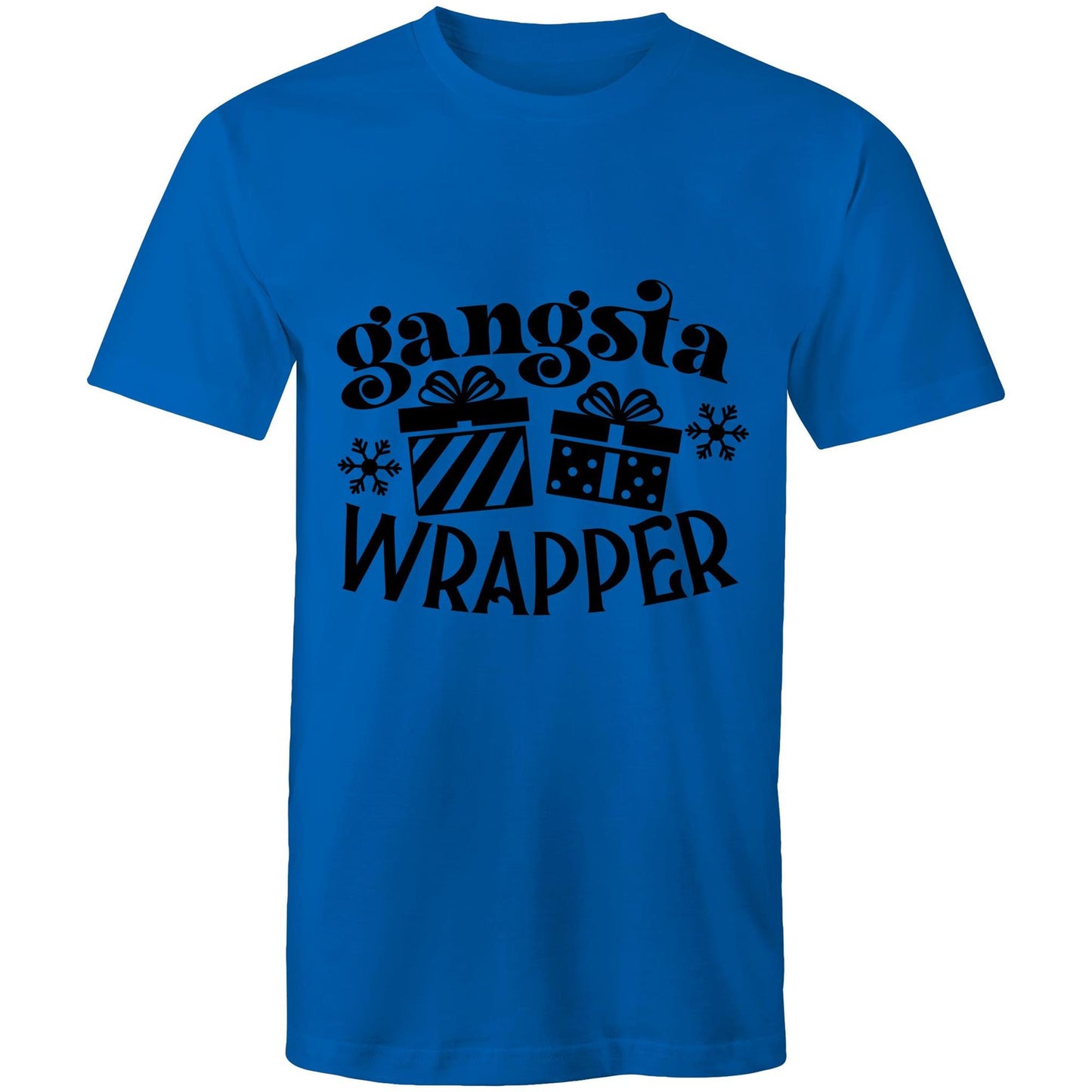 Gangsta wrapper Adult mens tee