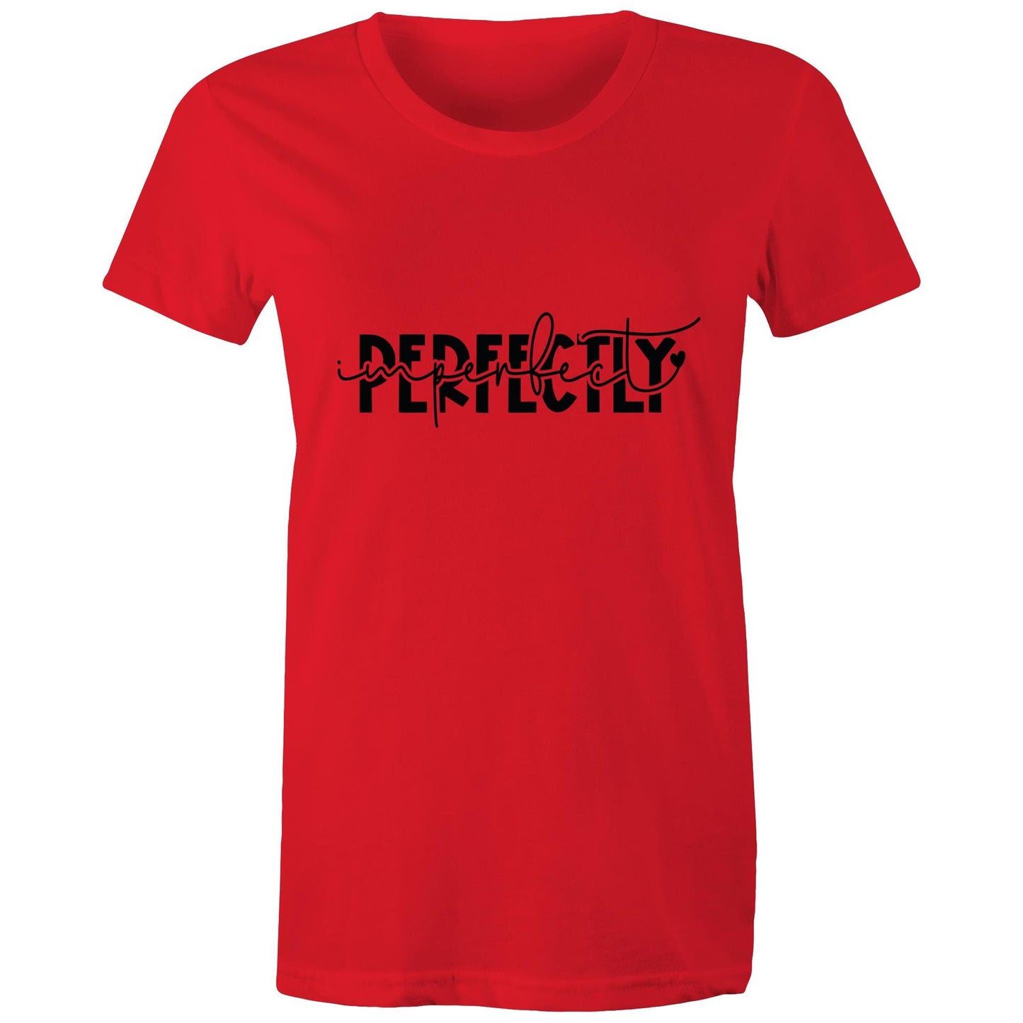 Perfectly Imperfect Adult womens tee