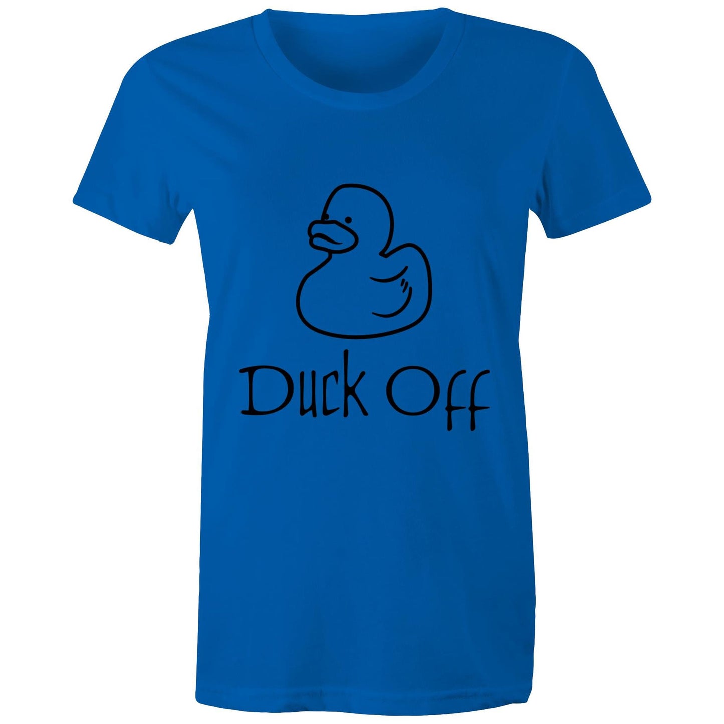 DUCK off Adult womens tee