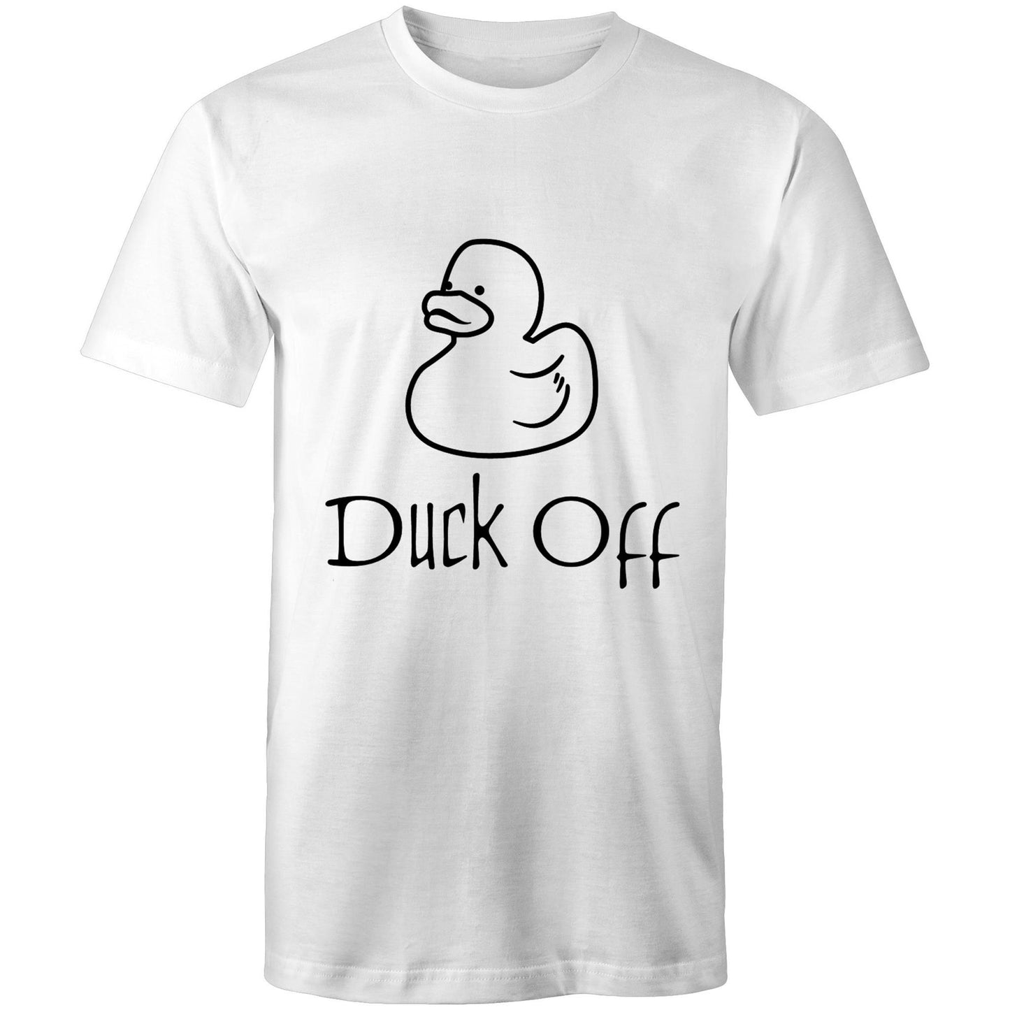 DUCK off Adult mens tee