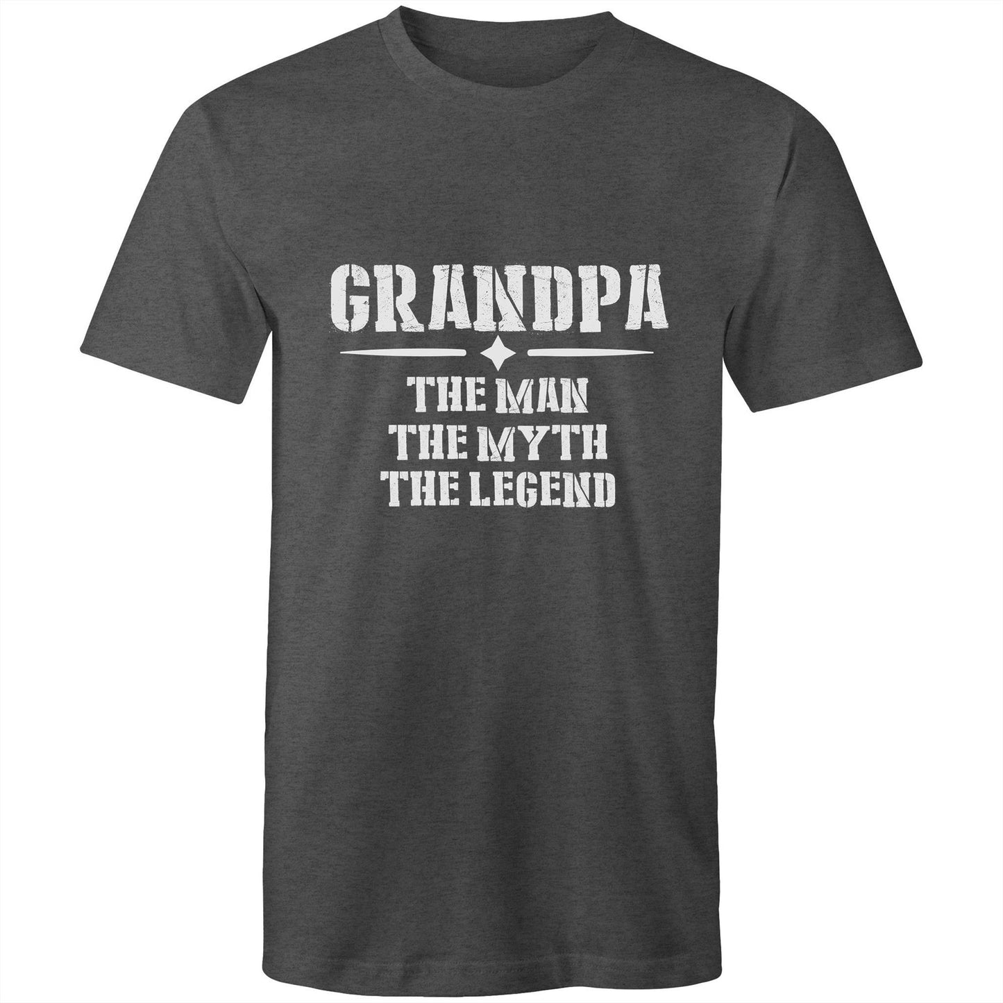 Grandpa the man the myth the legend Adult mens tee