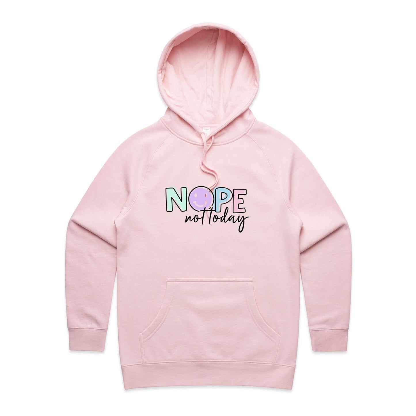 Nope not today womens Hoodie