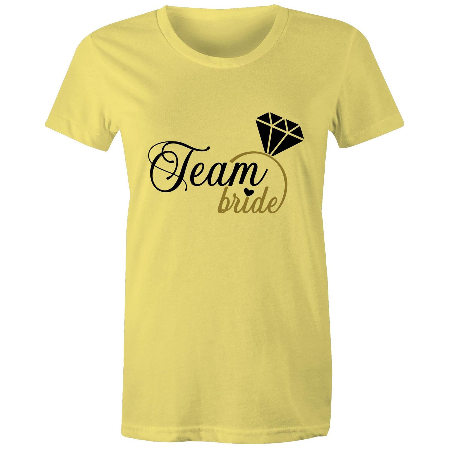 Team Bride Adult womens tee