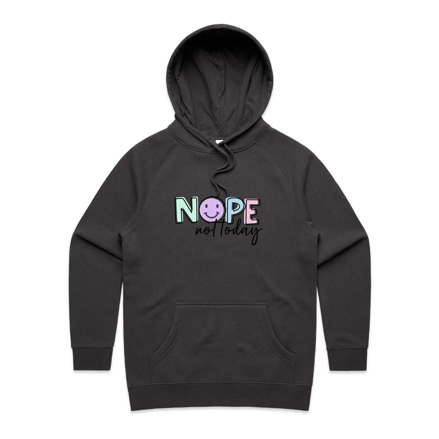 Nope not today womens Hoodie