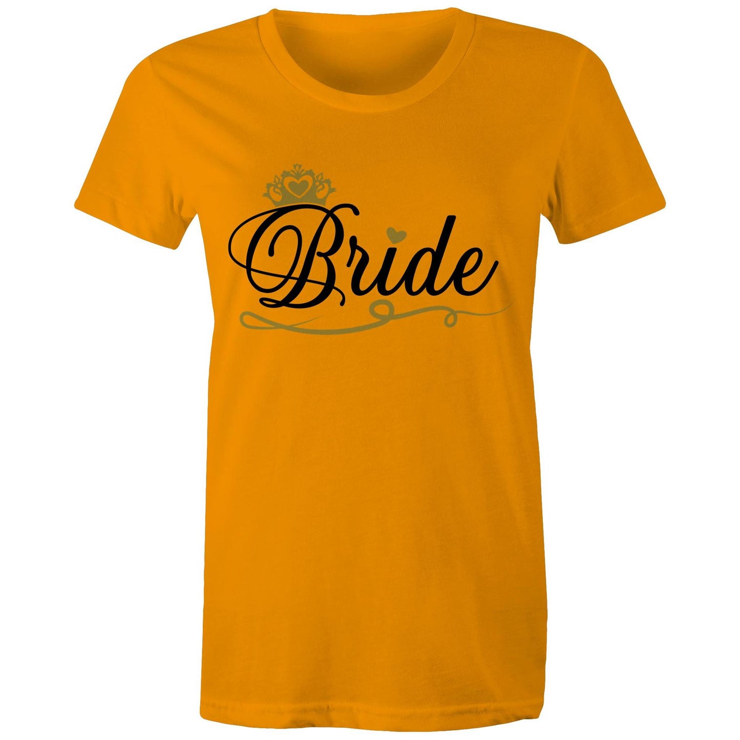 Bride Adult womens tee