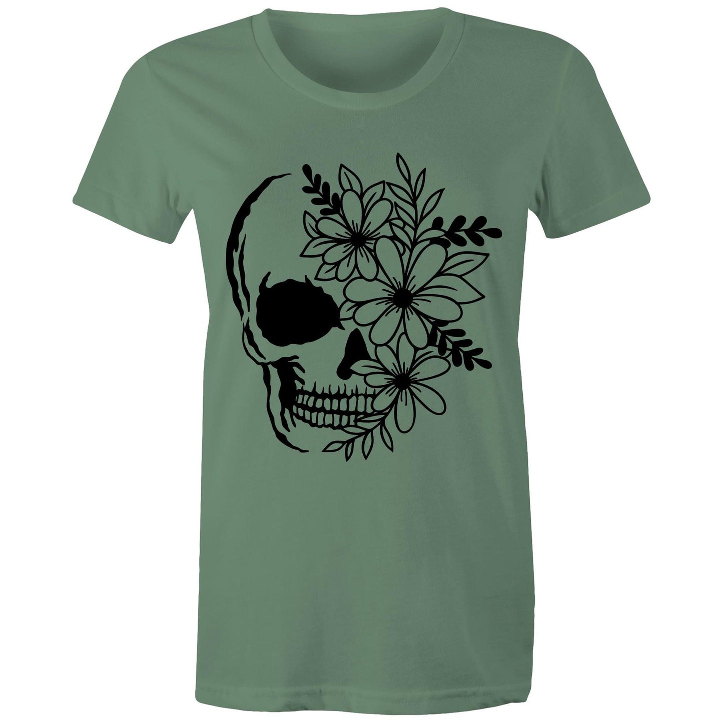 Skull Adult womens tee