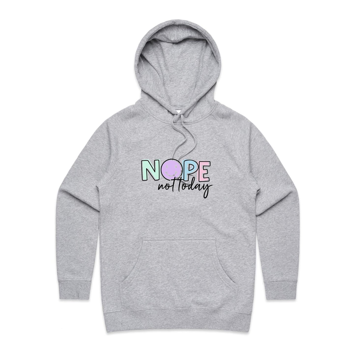 Nope not today womens Hoodie