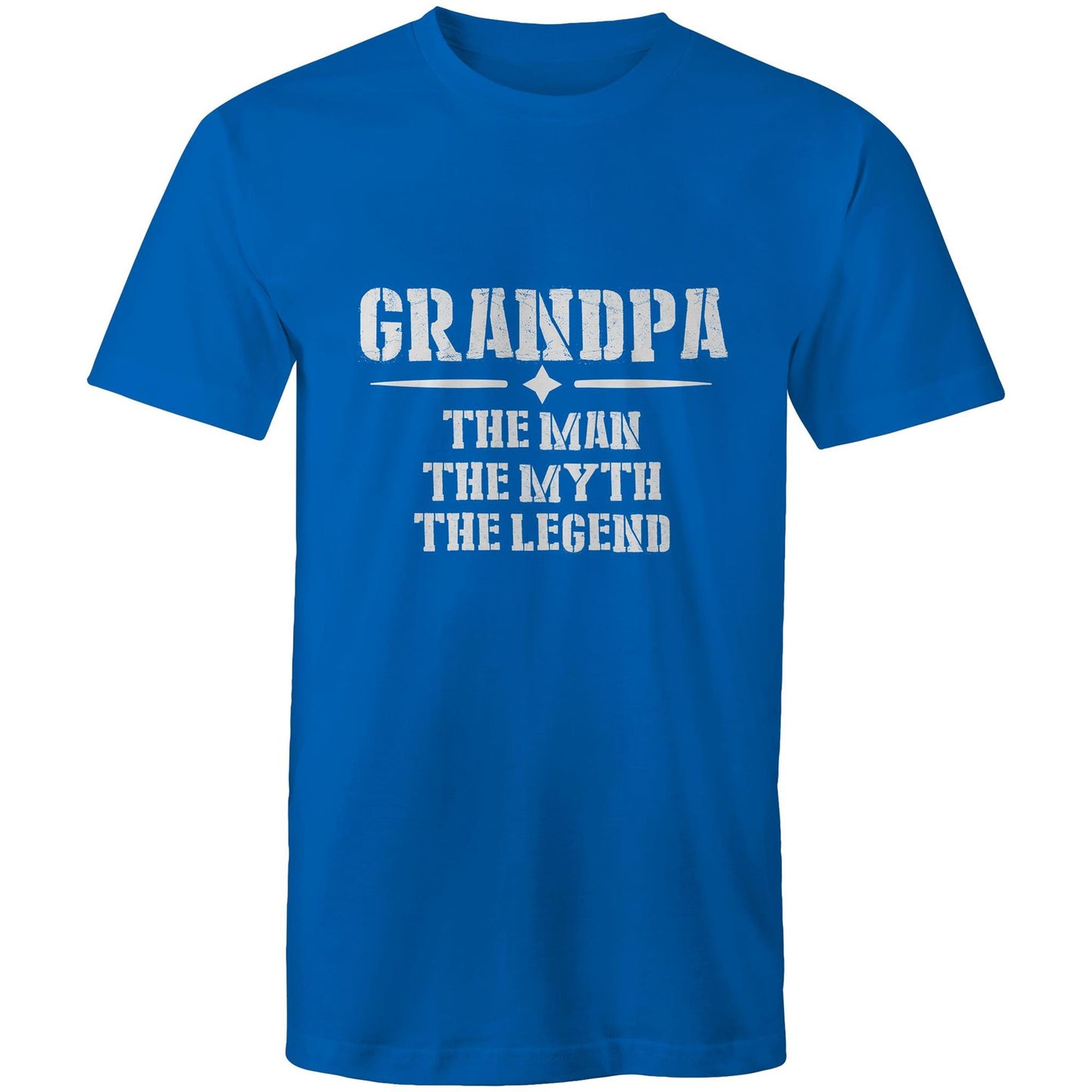 Grandpa the man the myth the legend Adult mens tee