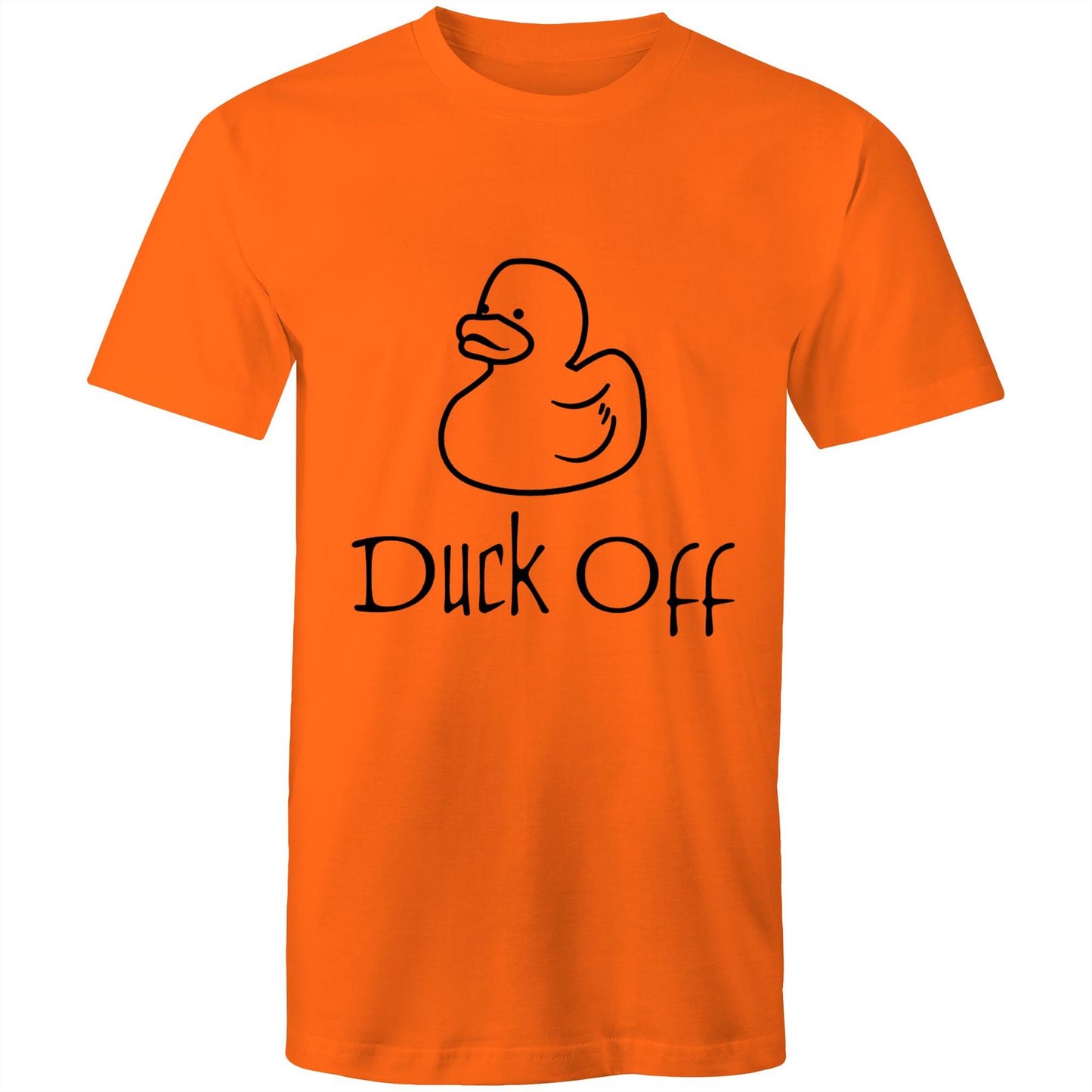 DUCK off Adult mens tee