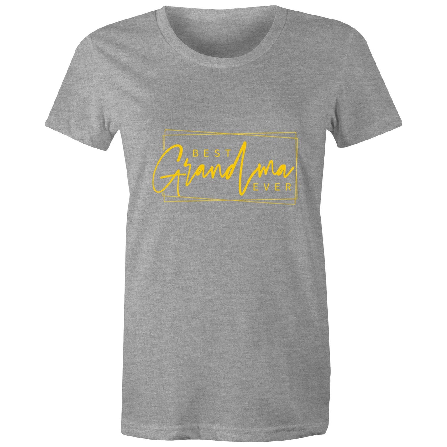 Best grandma ever gold Adult womens tee