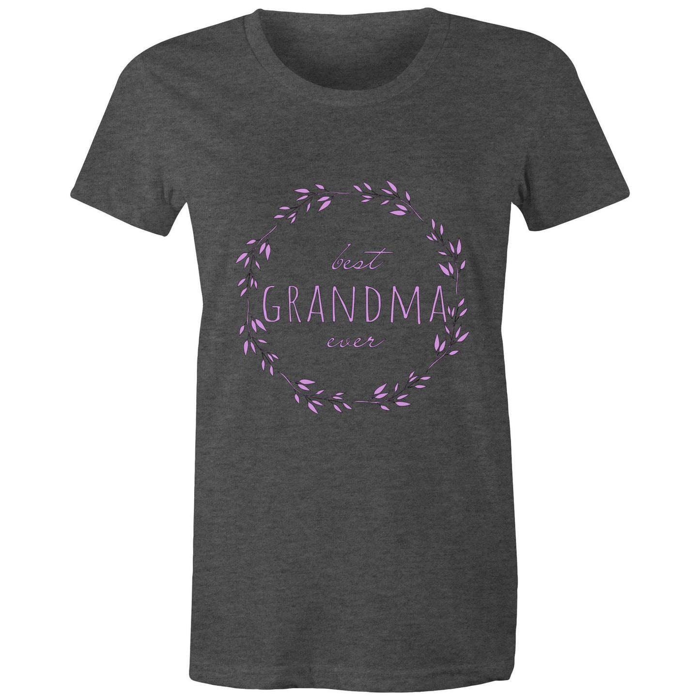 Best Grandma ever purple Adult womens tee