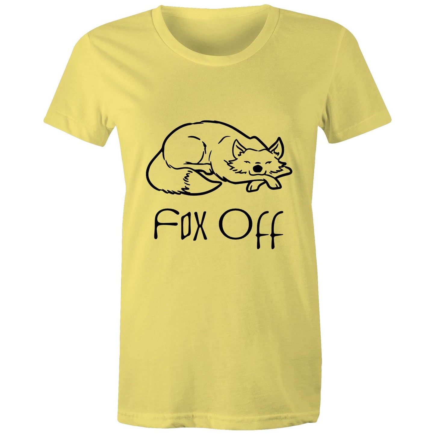 FOX off Adult womens tee