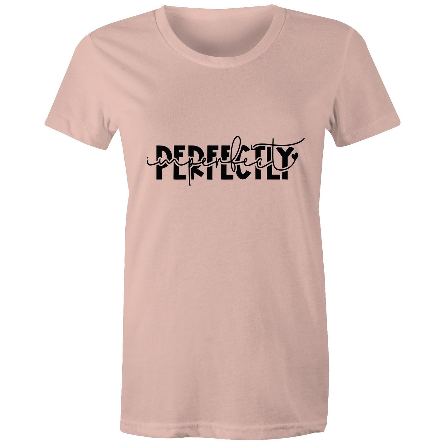 Perfectly Imperfect Adult womens tee