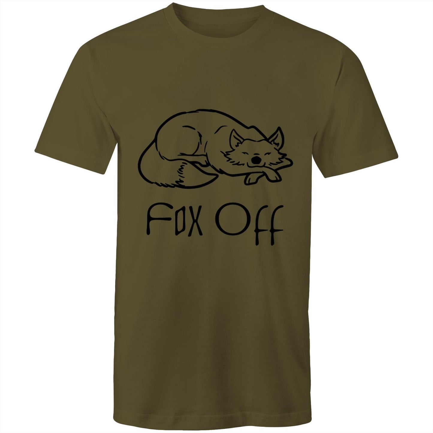 FOX off Adult mens tee