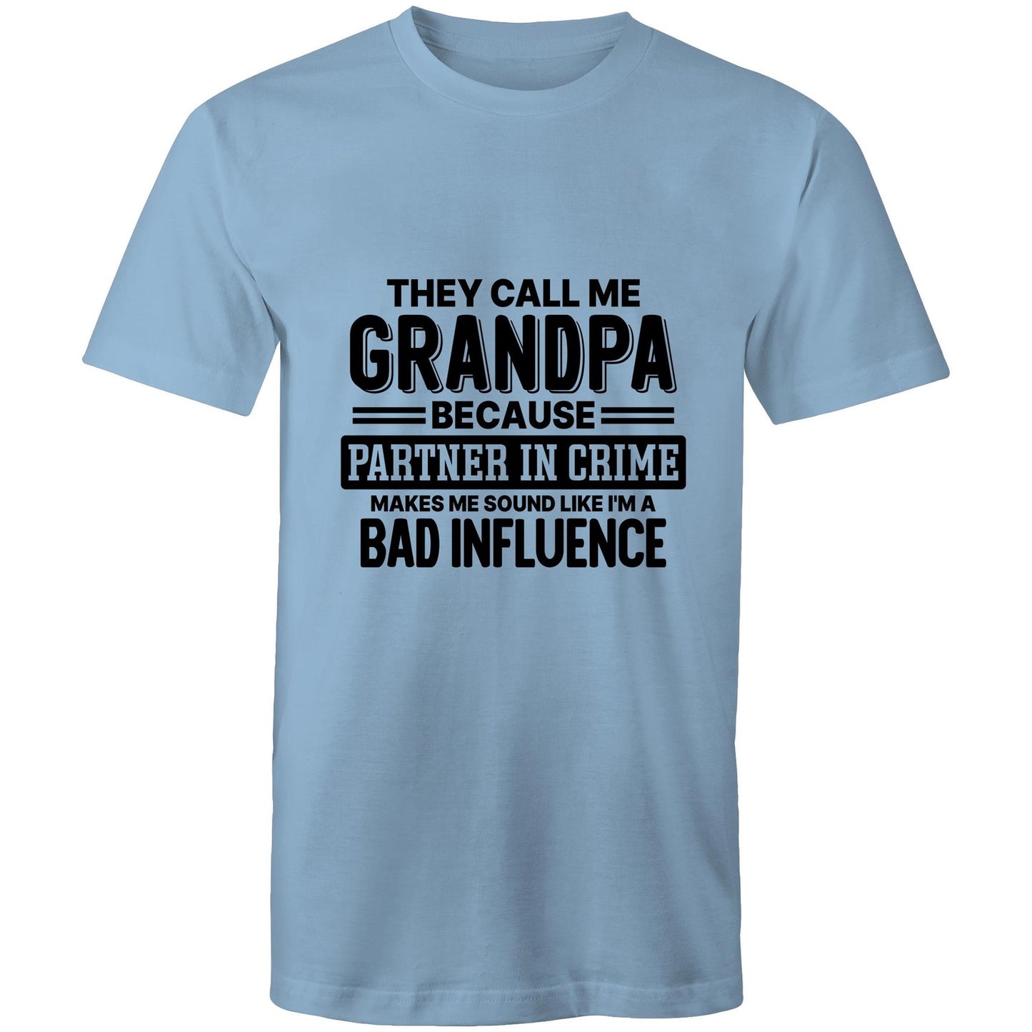 They call me Grandpa Adult mens tee