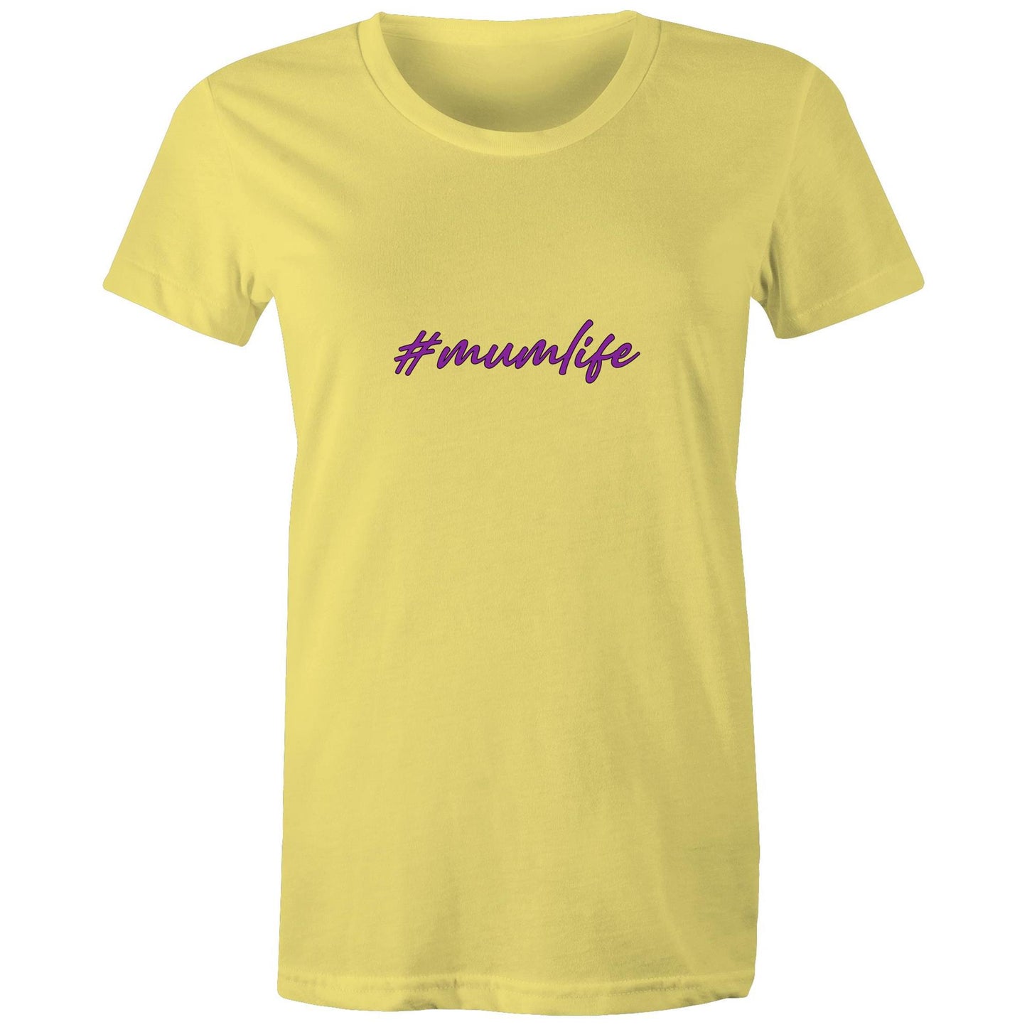 #mumlife Adult womens tee