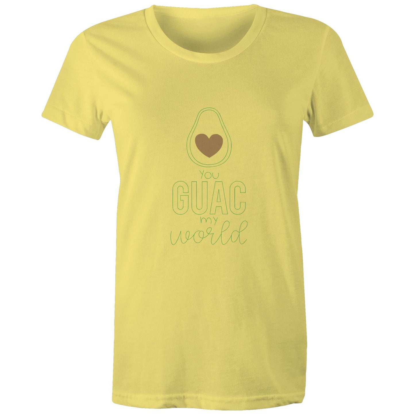 You Guac my world Adult womens tee