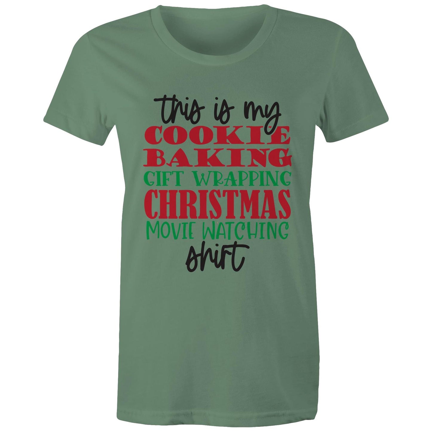 this is my cookie baking shirt Adult womens tee