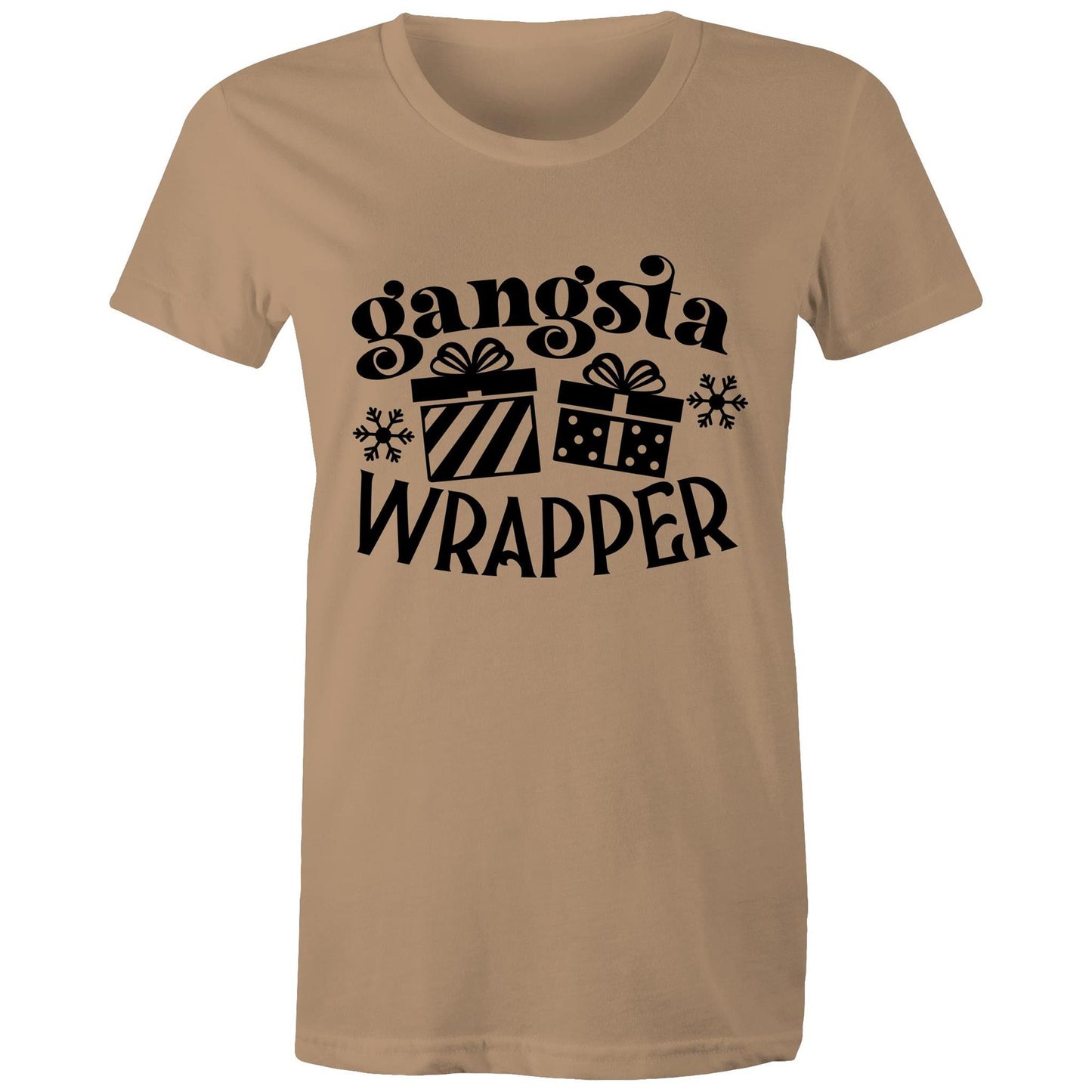 Gangsta wrapper Adult womens tee