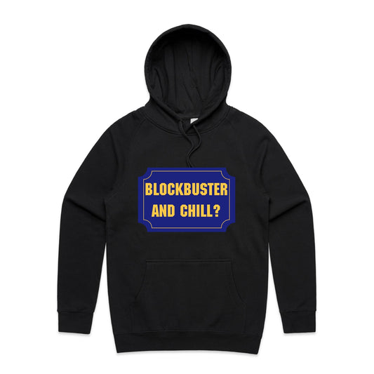 Blockbuster and chill? mens Hoodie