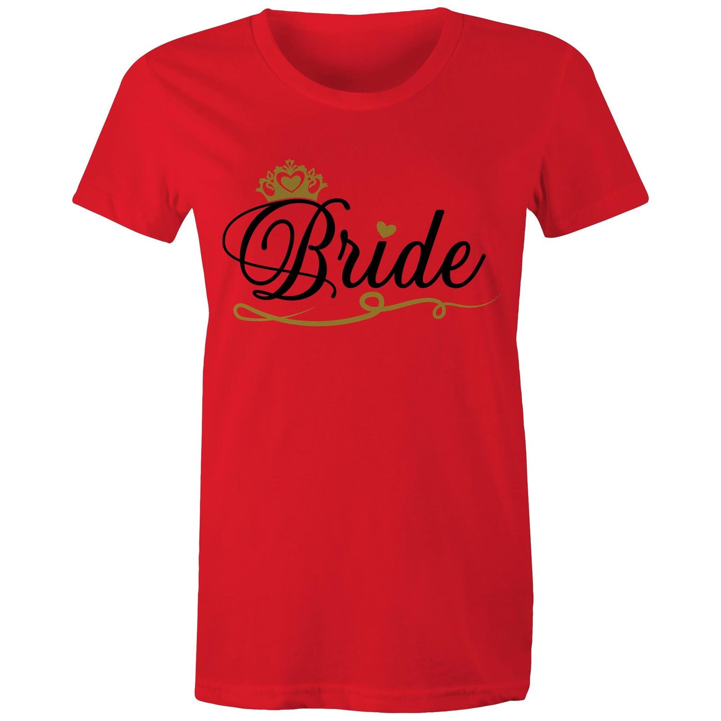 Bride Adult womens tee