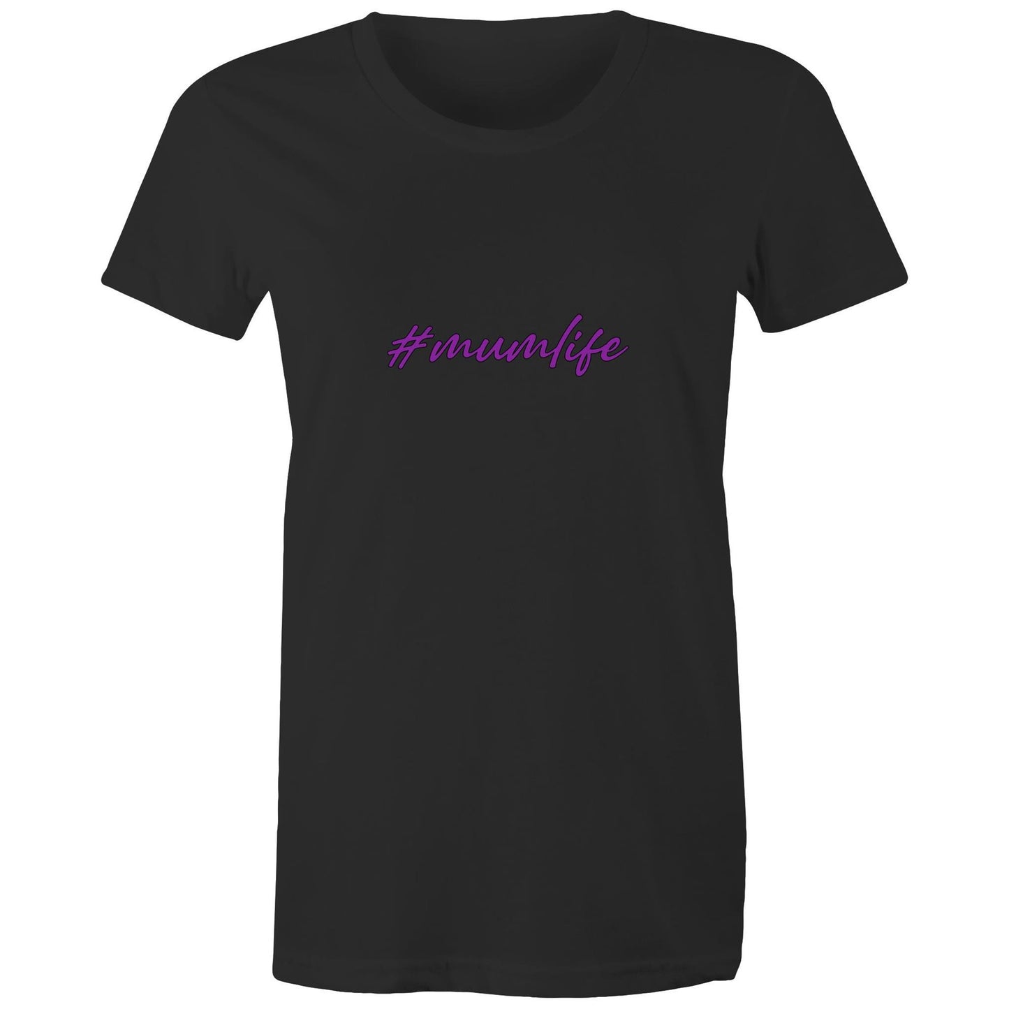 #mumlife Adult womens tee