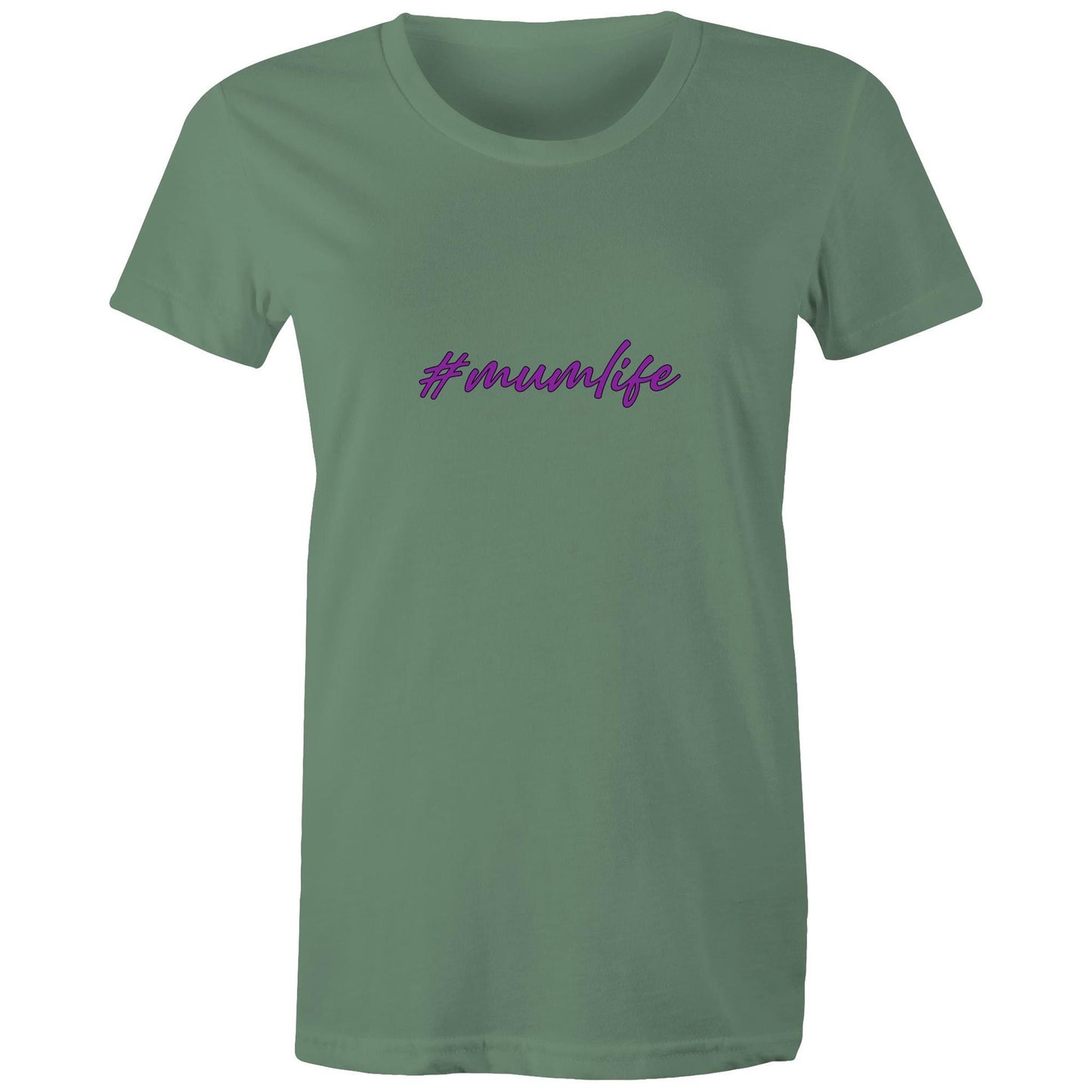 #mumlife Adult womens tee