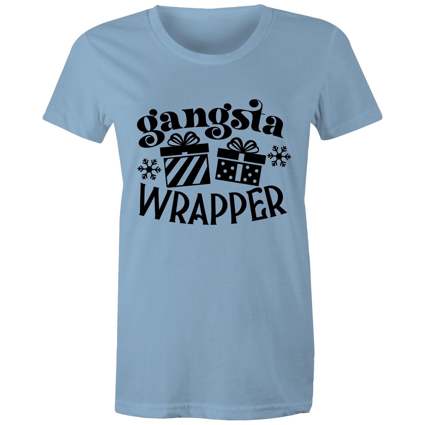 Gangsta wrapper Adult womens tee