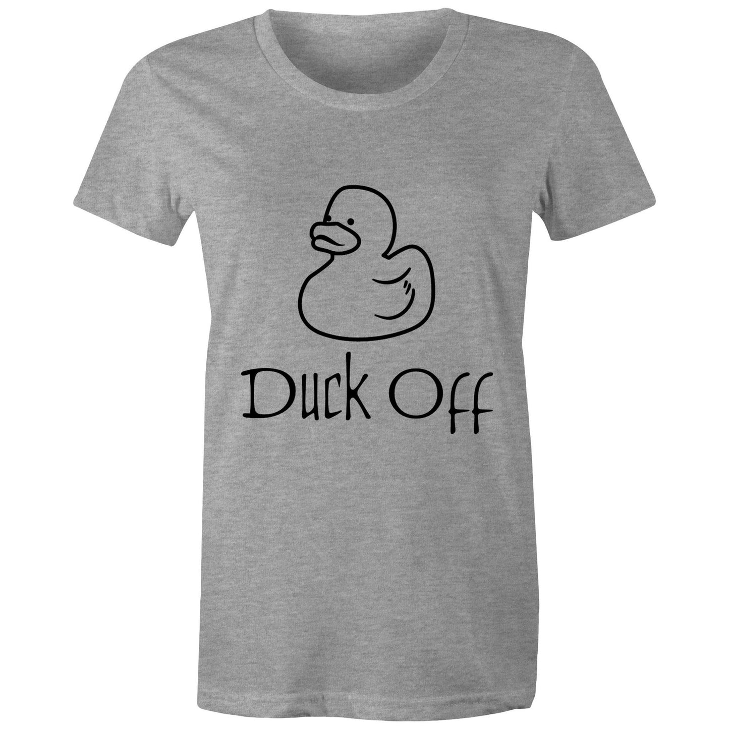 DUCK off Adult womens tee