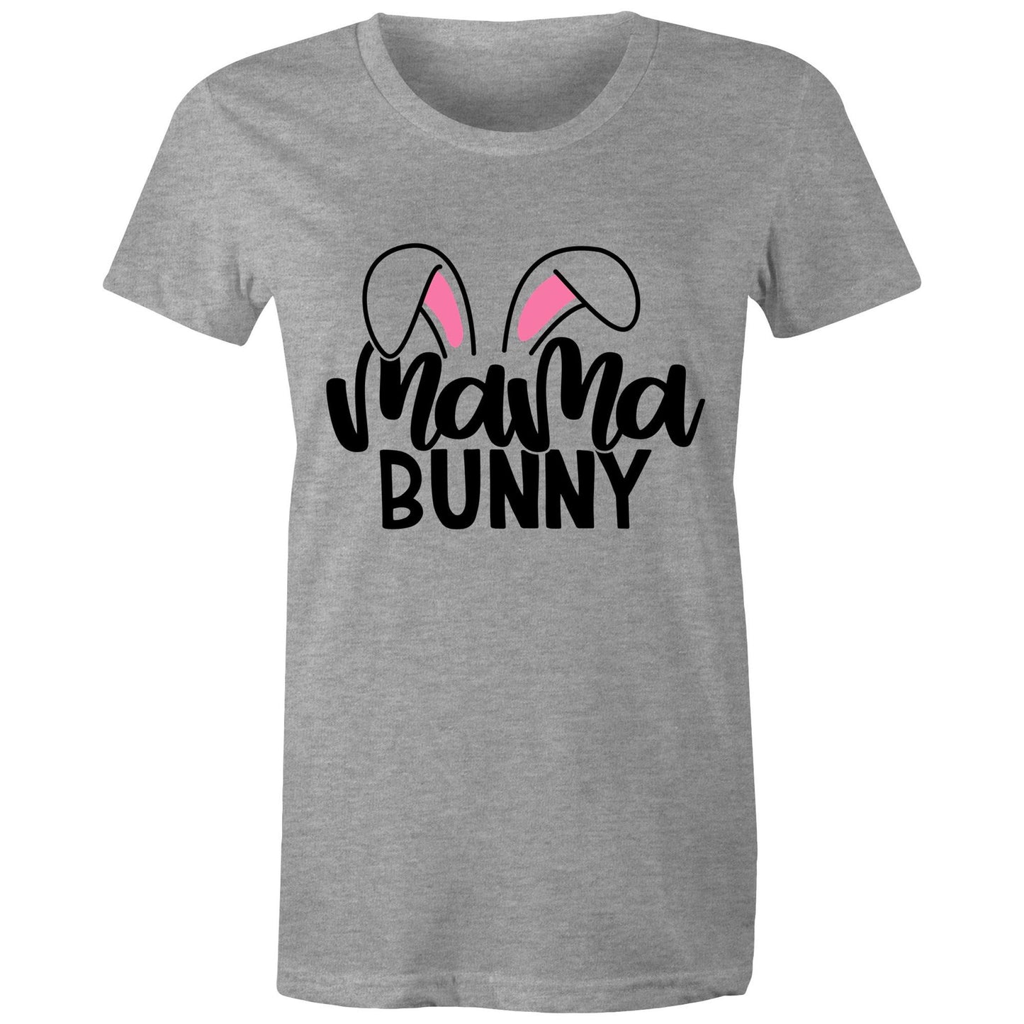 Mama bunny Adult womens tee