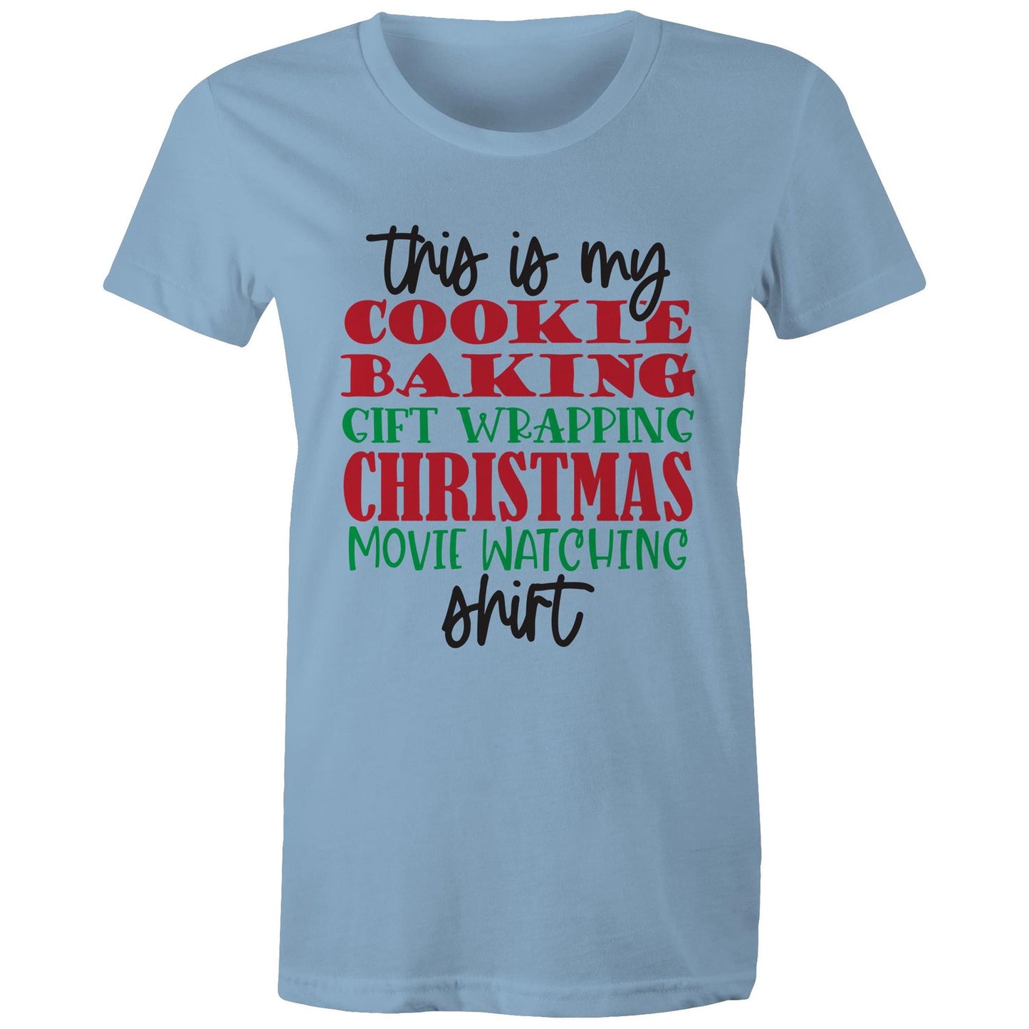 this is my cookie baking shirt Adult womens tee